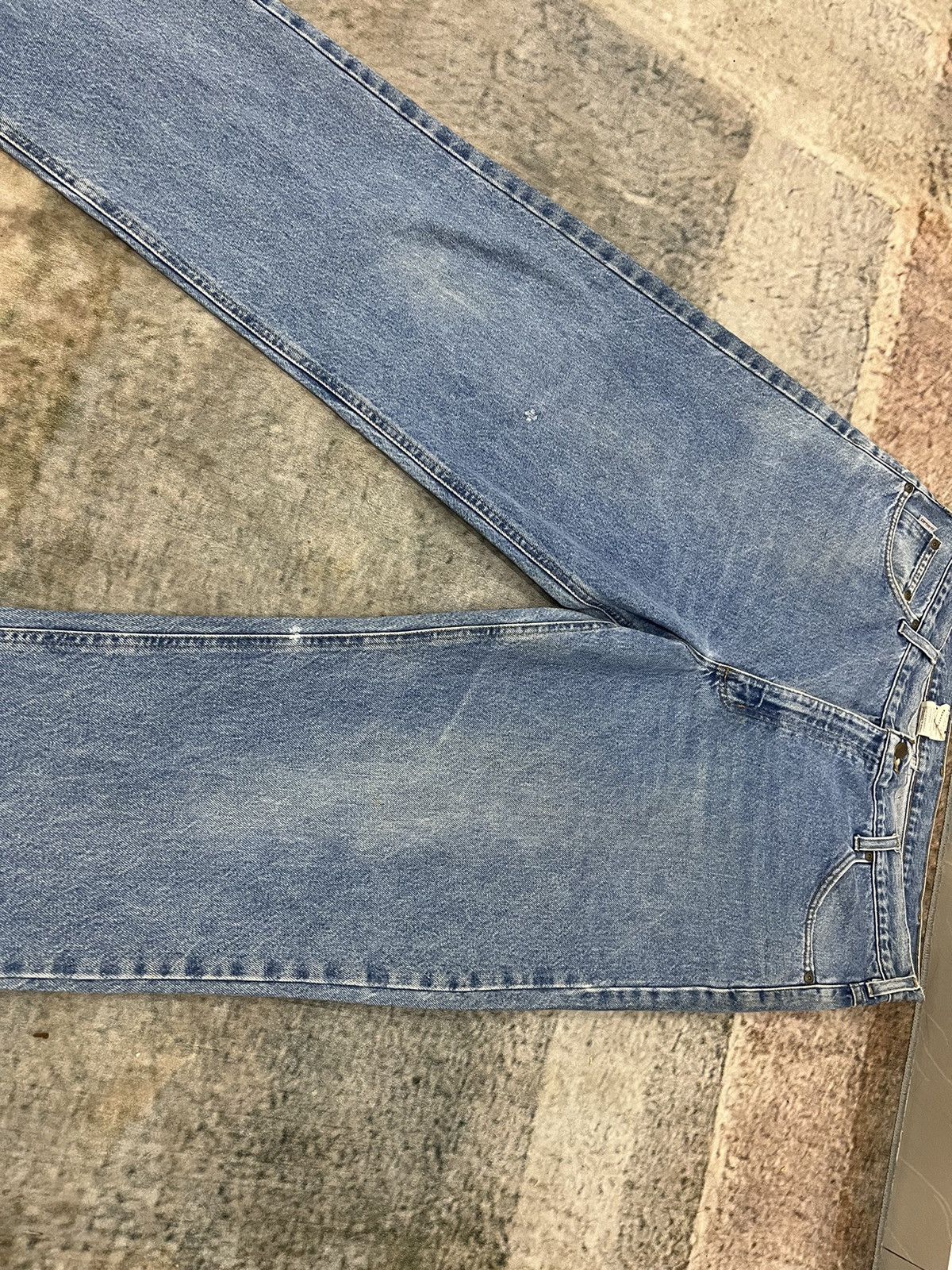 Carhartt × Vintage Baggy Carhatt Denim Size US 38 / EU 54 - 18 Thumbnail
