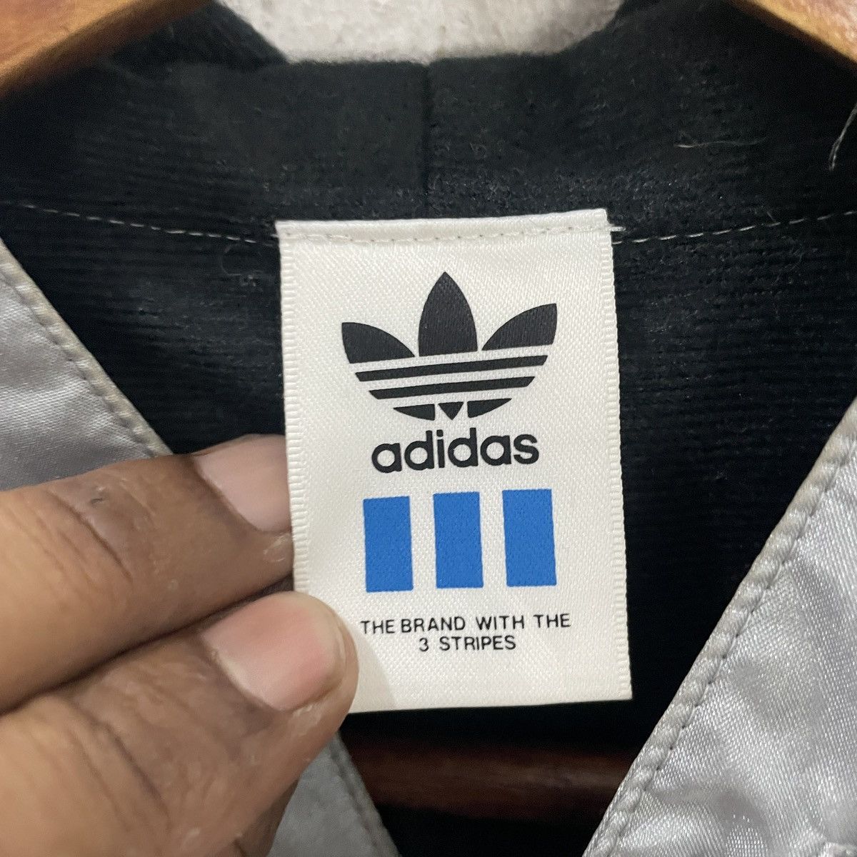 Adidas Vintage 90s Adidas Big Logo Long Jacket Size US XL / EU 56 / 4 - 5 Thumbnail