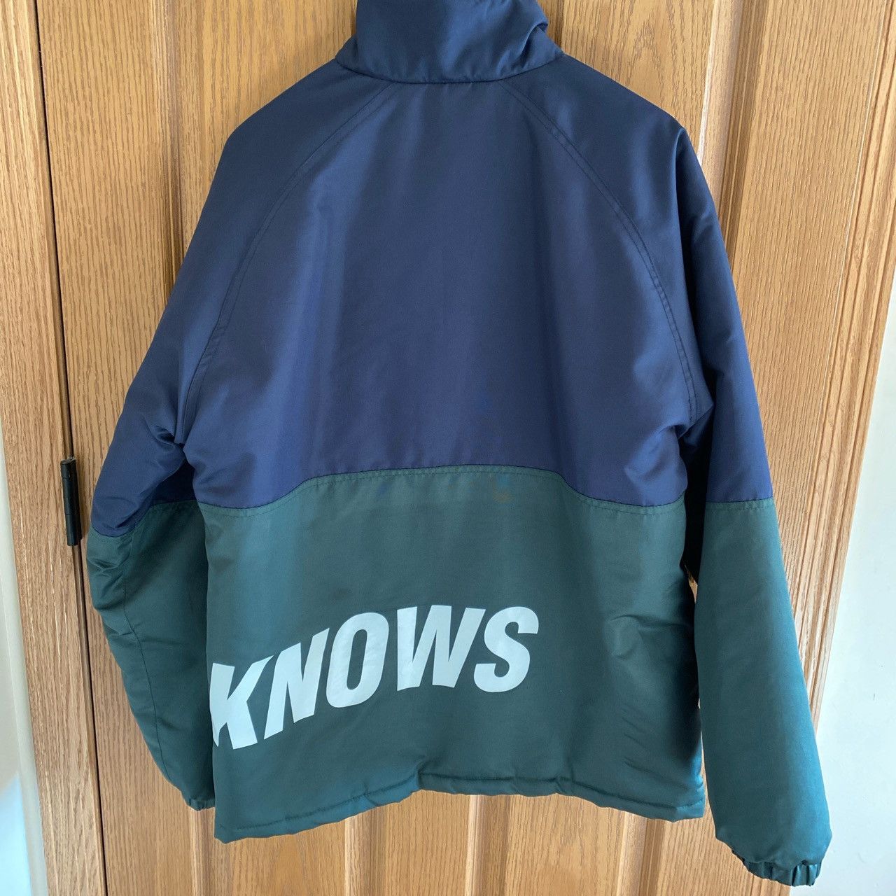Lxrdknows Lxrdknows Navy/Green puffer jacket Size US L / EU 52-54 / 3 - 2 Thumbnail