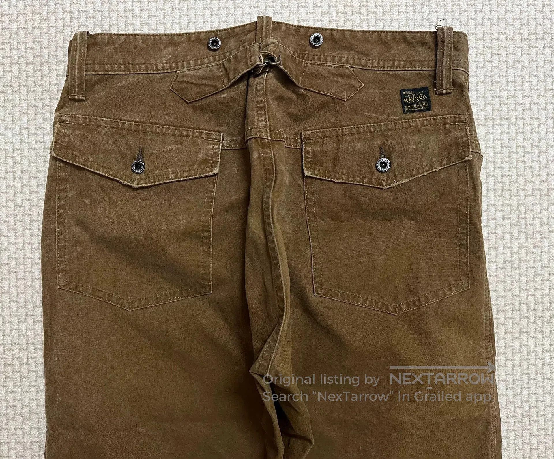 RRL Ralph Lauren RRL Vintage Limited Distressed Work Pants. Size US 30 / EU 46 - 5 Thumbnail