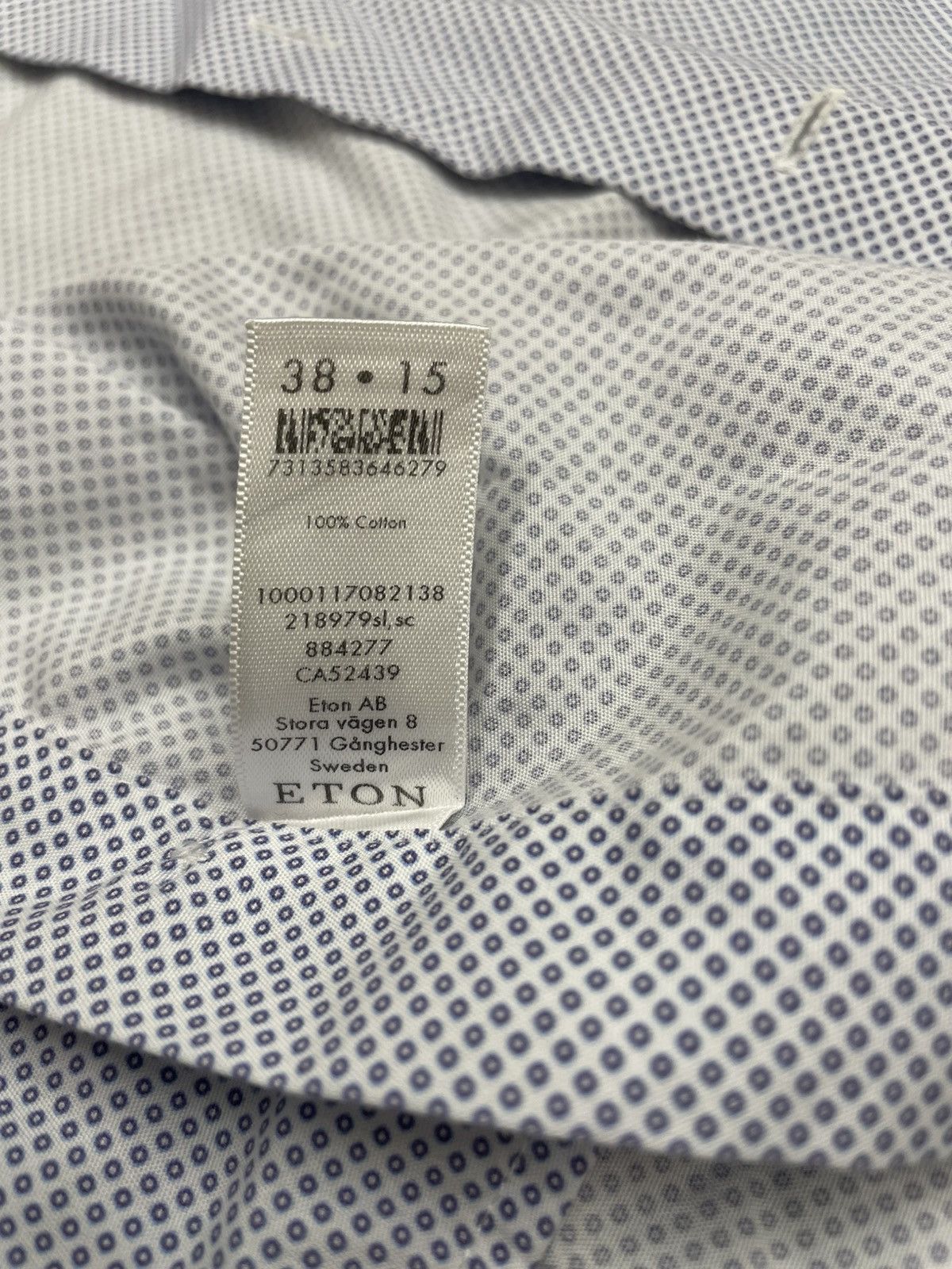 Eton Eton Slim Fit Dress Shirt Size US M / EU 48-50 / 2 - 12 Thumbnail