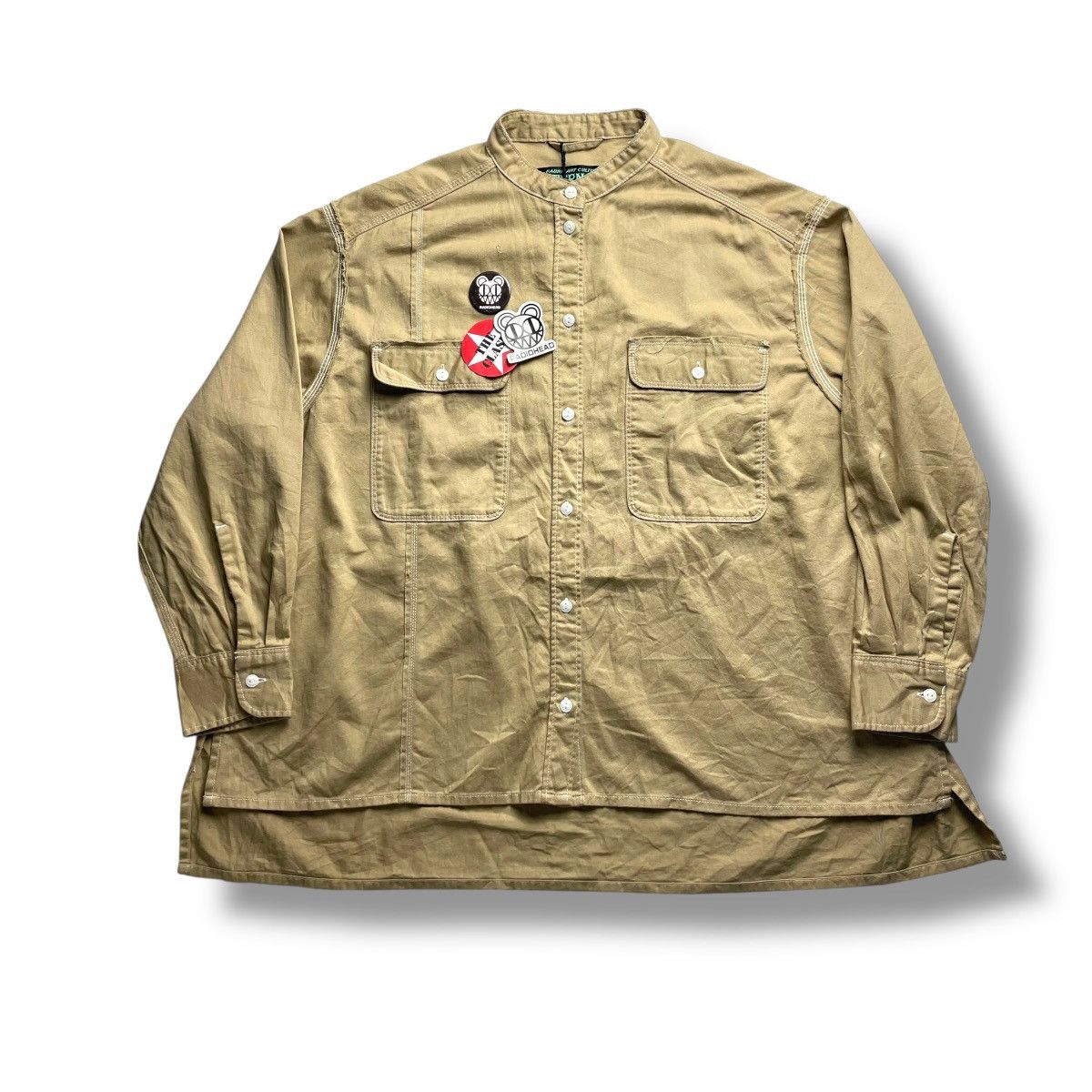 Beauty Beast 🇯🇵 RNA ALTERNATIVE BUTTON UP OVERSIZED WORKSHIRT Size US M / EU 48-50 / 2 - 1 Thumbnail