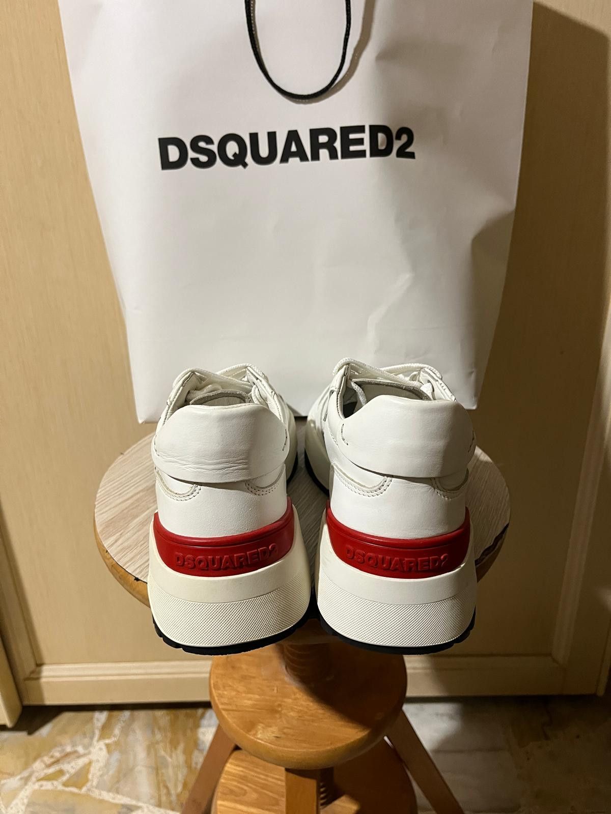 Dsquared2 Vitello Stampa Fiori Lace-Up Size US 8.5 / IT 38.5 - 8 Thumbnail