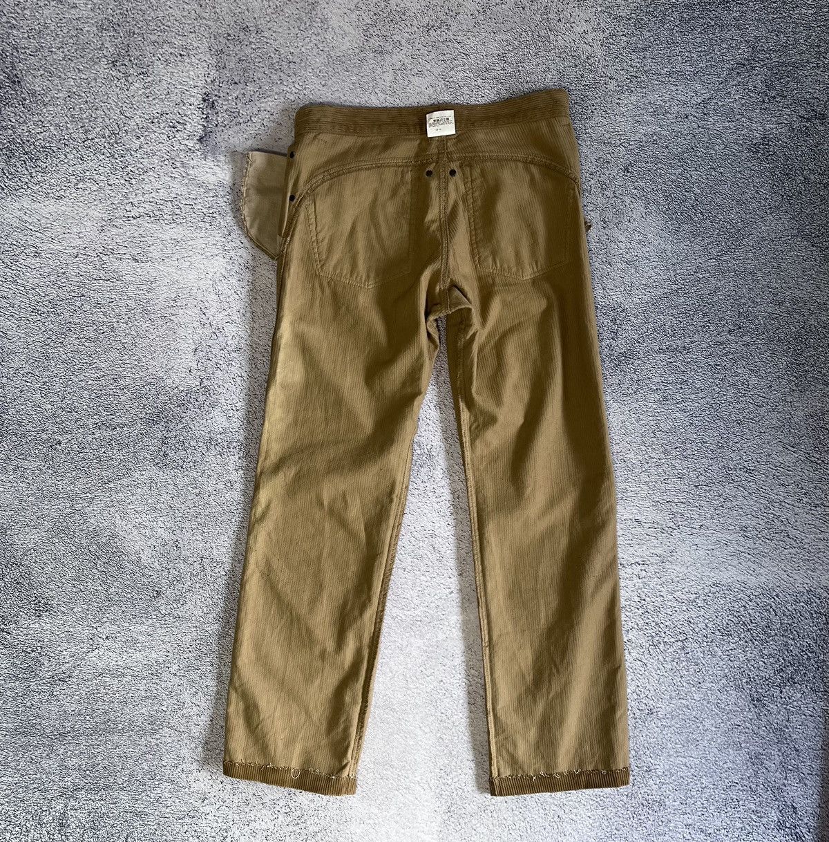 Dolce & Gabbana Dolce Gabbana Men’s Pants Corduroy Vintage Brown Metal Logo Size US 31 - 13 Thumbnail