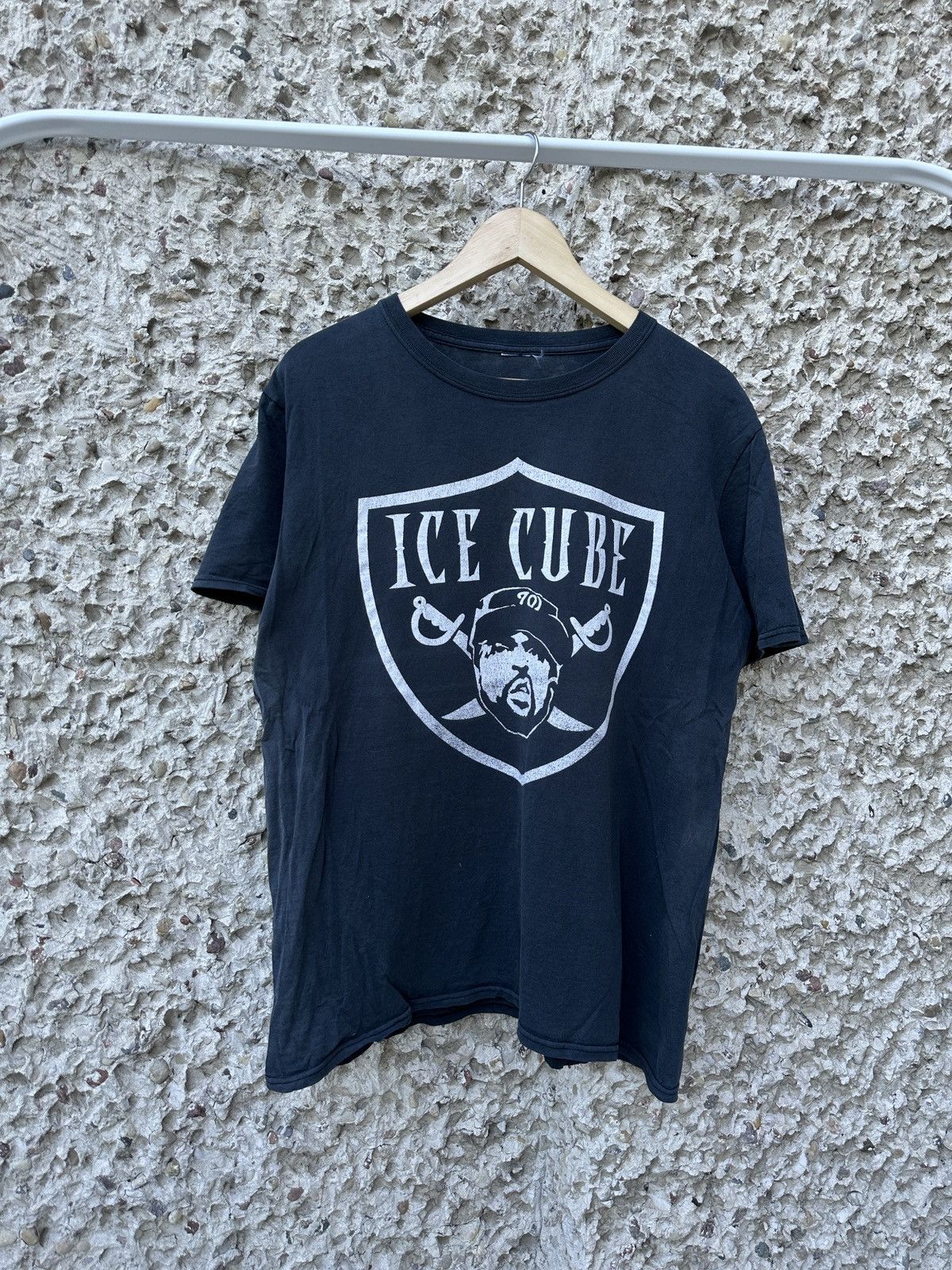 Rap Tees × Vintage Vintage 2000s y2k trashed Ice Cube tee t-shirt Size US L / EU 52-54 / 3 - 1 Thumbnail