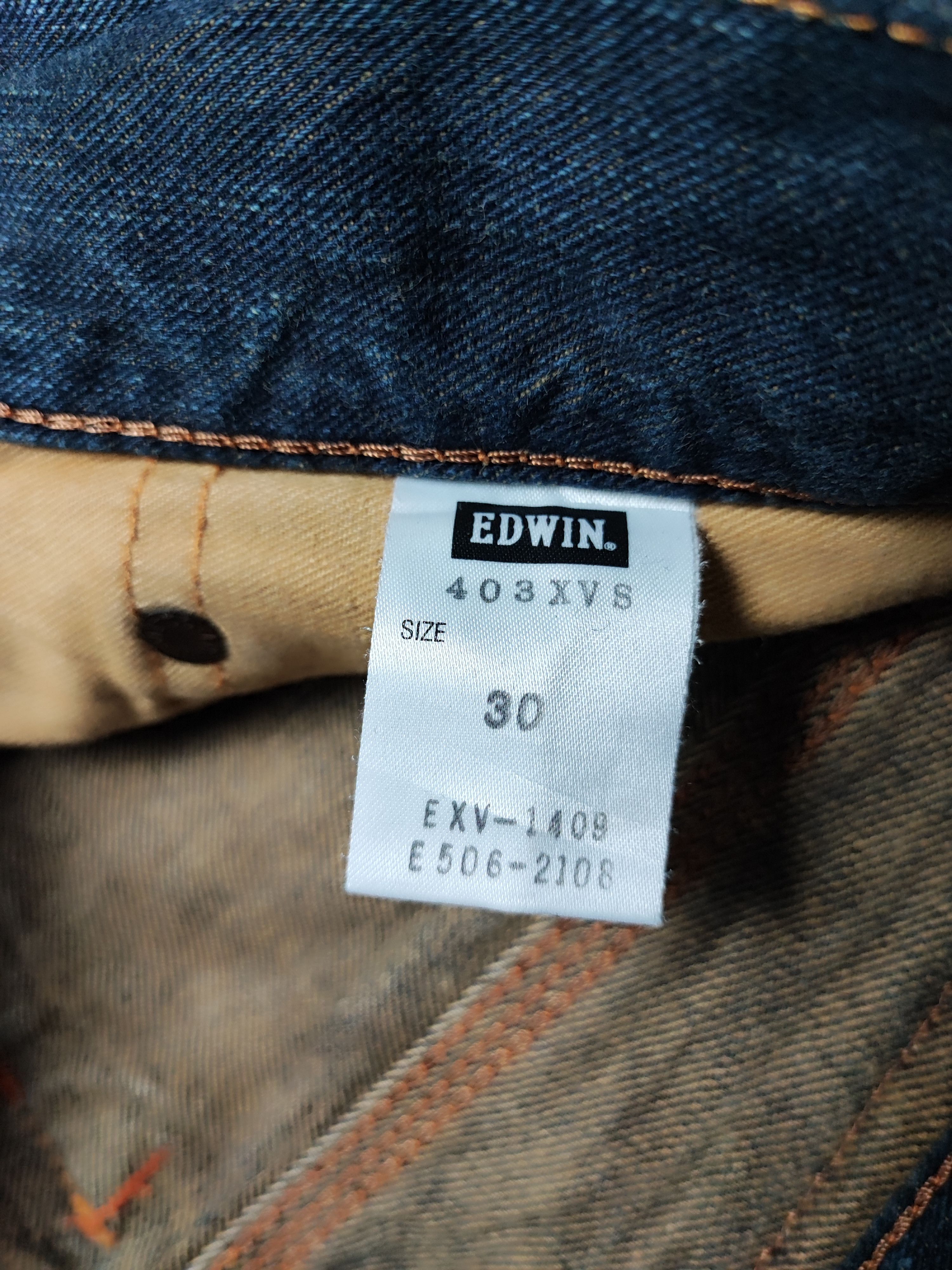 Edwin × JNCO × Southpole Baggy Rusty Denim by Edwin XV Exclusive Vintage. Size US 32 / EU 48 - 17 Thumbnail