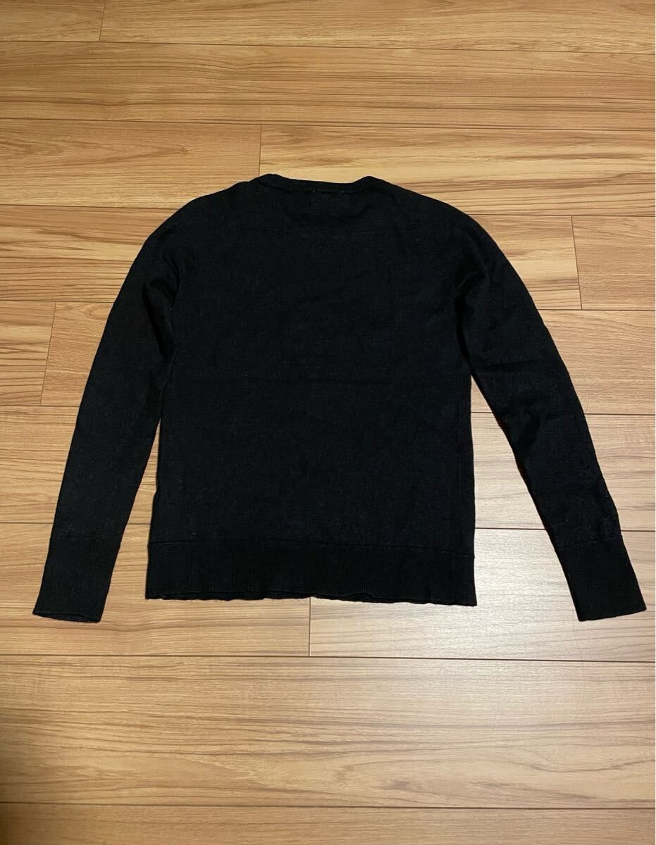 Dior × Hedi Slimane AW05 Beaded Clawmark Knit Wool Sweater | Grailed