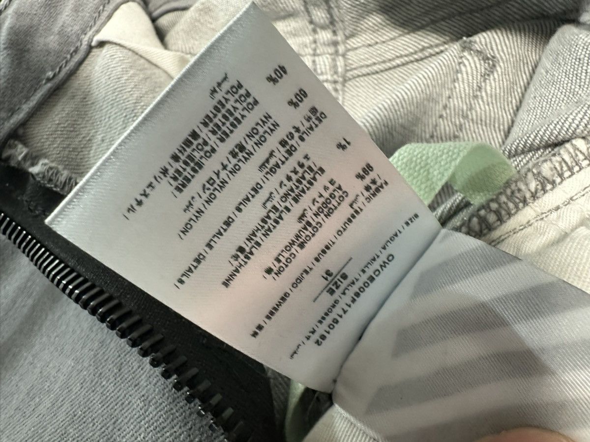 Off-White Off-White denim Silver Size US 31 - 16 Thumbnail