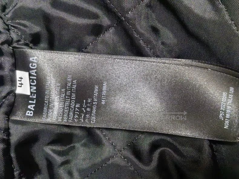 Balenciaga Balenciaga Full-logo fleece jacket thin cotton outerwear Size US S / EU 44-46 / 1 - 8 Thumbnail