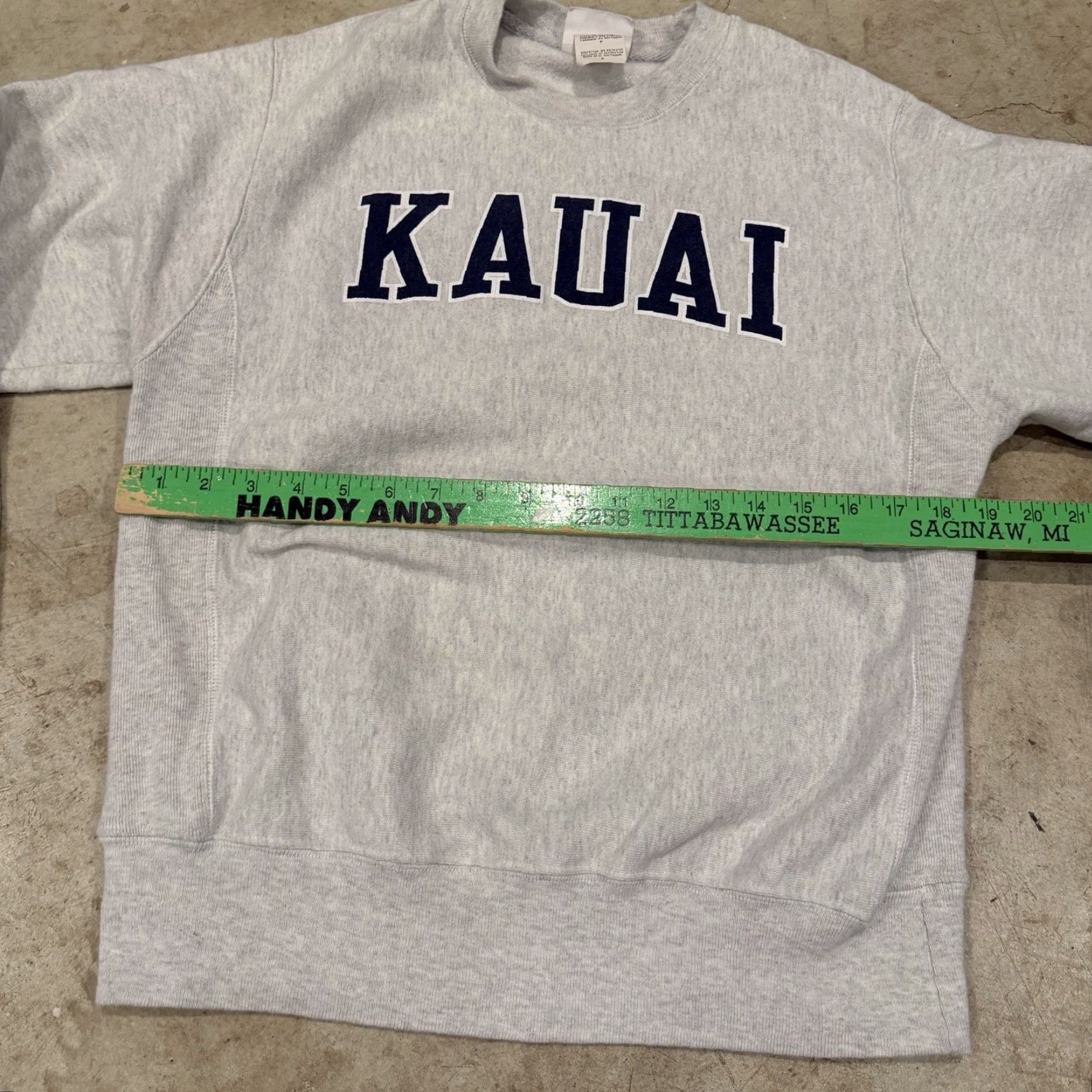 Champion VINTAGE Champion Sweatshirt Mens Gray Sz Small Kauai Hawaii Size US S / EU 44-46 / 1 - 5 Thumbnail