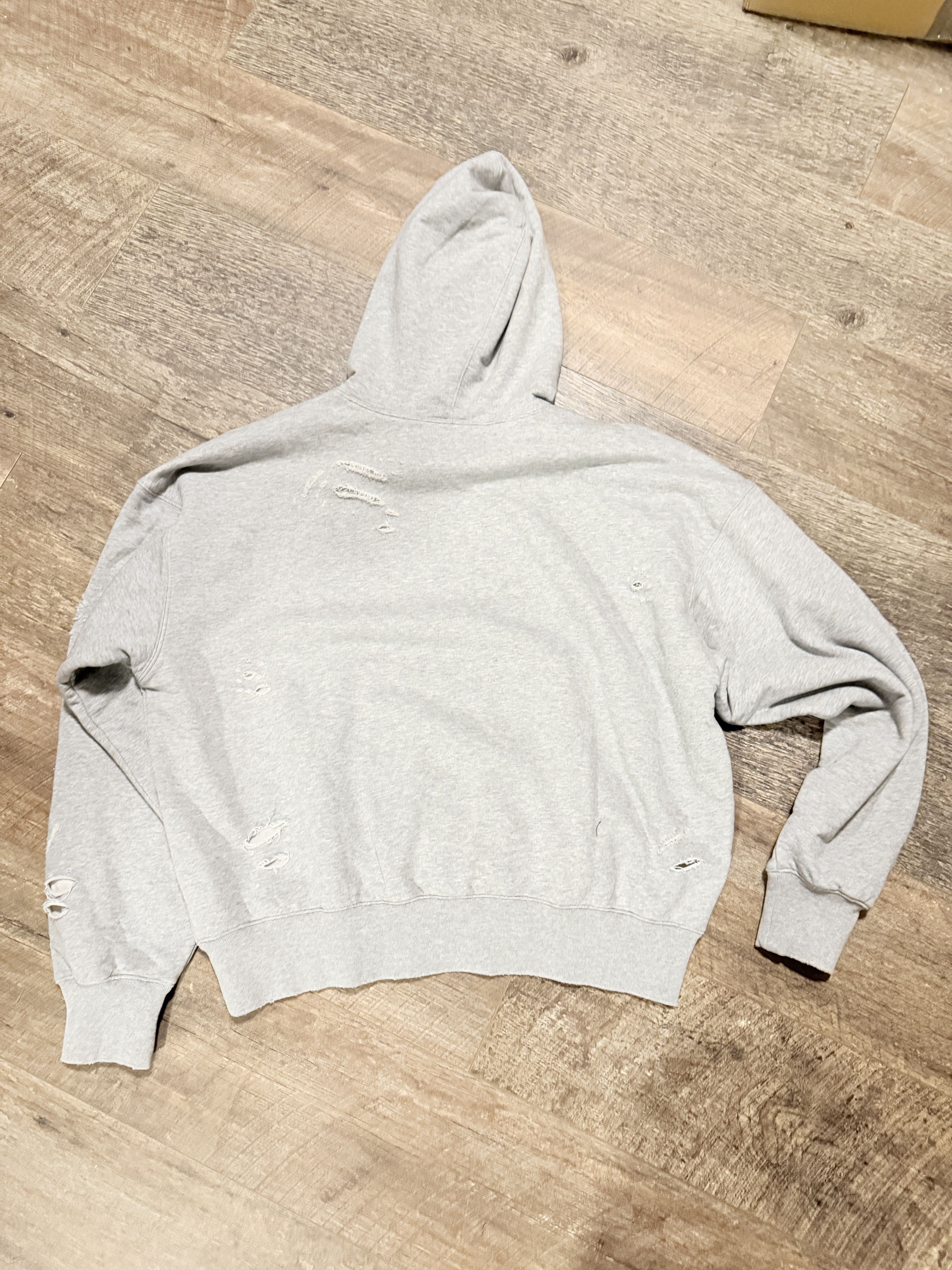 LOSTSHDWS LOSTSHDWS DSTRY DBL Layer hoodie with Logo grey Size US L / EU 52-54 / 3 - 5 Thumbnail