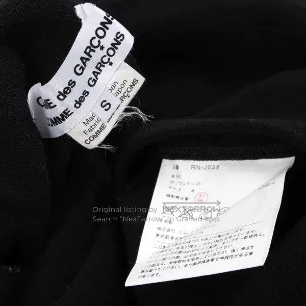 Comme des Garcons Comme Des Garcons Black retro disc suit top Size S / US 4 / IT 40 - 8 Thumbnail