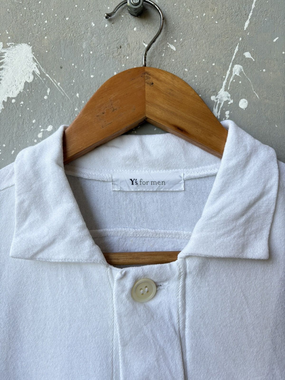 Yohji Yamamoto Archival Y’s for Men Yohji Yamamoto Double Pocket Tee Jacket Size US XL / EU 56 / 4 - 8 Thumbnail