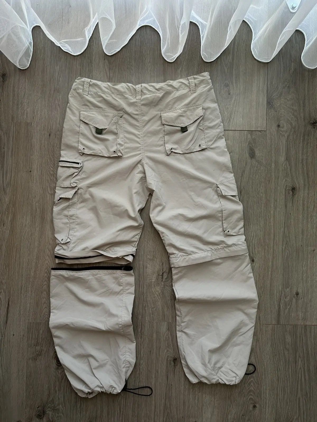 Diesel × Vintage Vintage Diesel Beige Cargo Transformers Pants Size US 32 / EU 48 - 11 Thumbnail