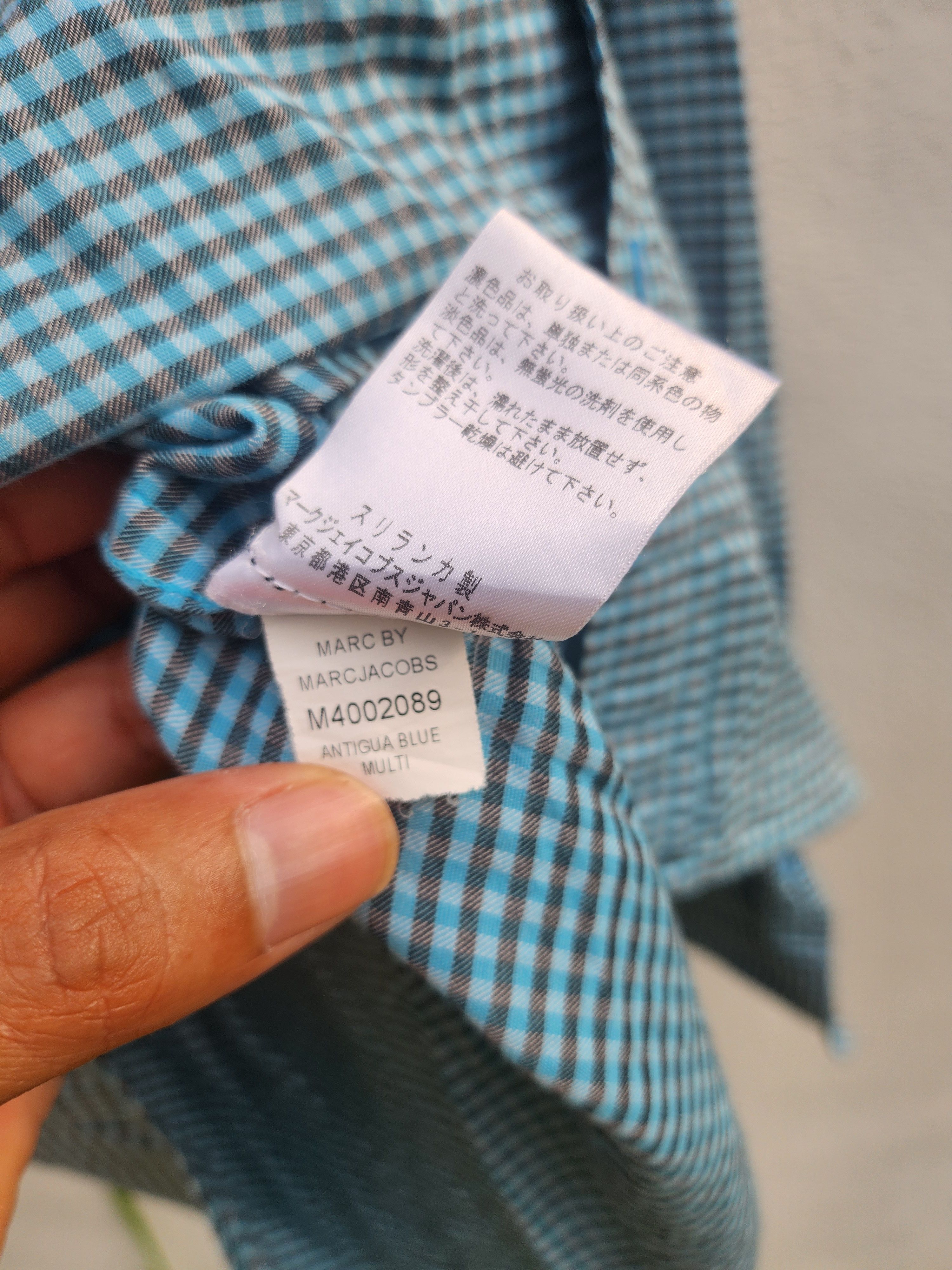 Japanese Brand × Marc Jacobs 💥Marc By Marc Jacob Shrunken Fit Casual Shirt Size US S / EU 44-46 / 1 - 9 Thumbnail
