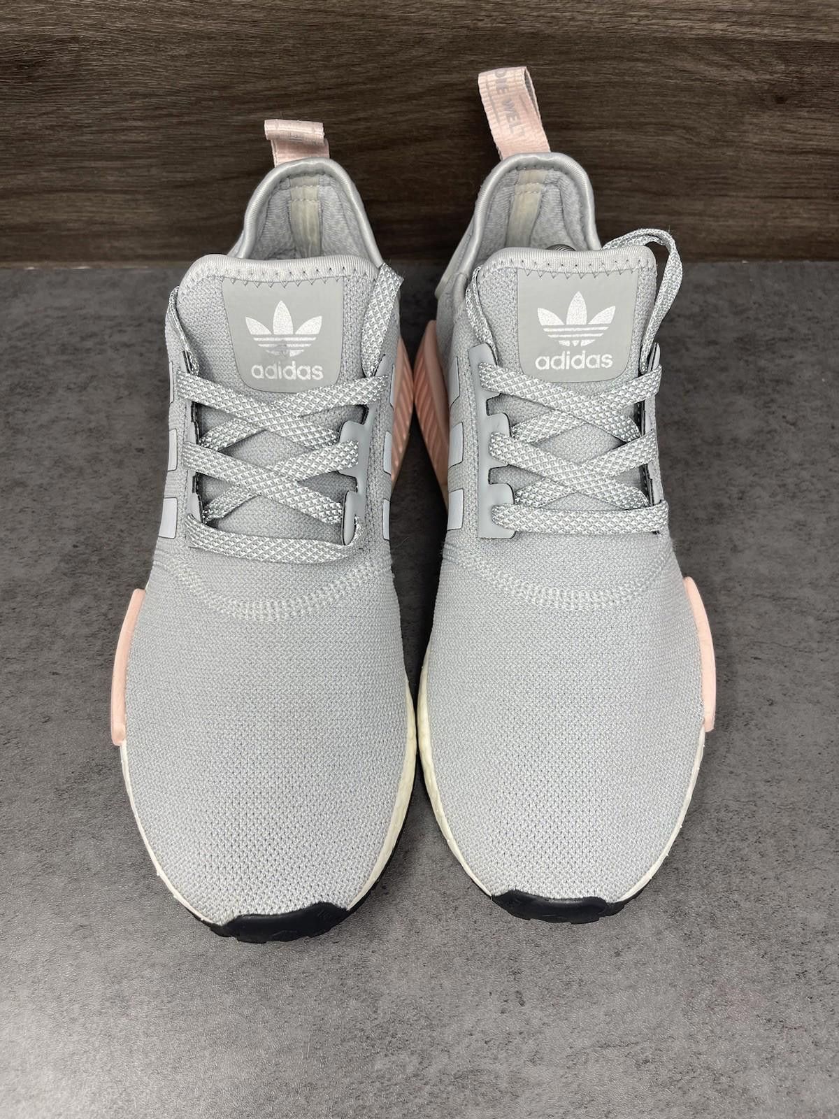 Adidas Adidas NMD R1 Sneakers Womens Size 10 Grey Pink Running Size US 10 / IT 40 - 3 Thumbnail