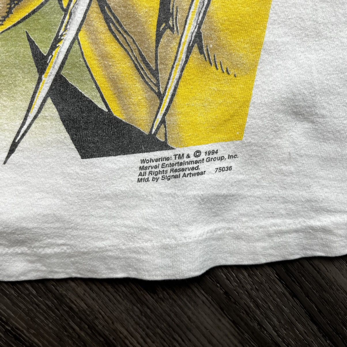 Marvel Comics × Vintage × Wolverine Vintage 90s Wolverine Marvel Comics T-Shirt Size US XXL / EU 58 / 5 - 3 Thumbnail