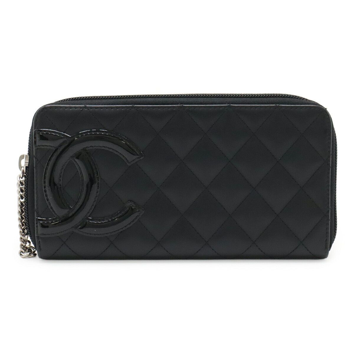 Chanel Chanel Chanel Cambon Line Soft Calf Long Wallet Leather Long Wallet A50078 DUTY FREE for USA Size ONE SIZE - 1 Thumbnail