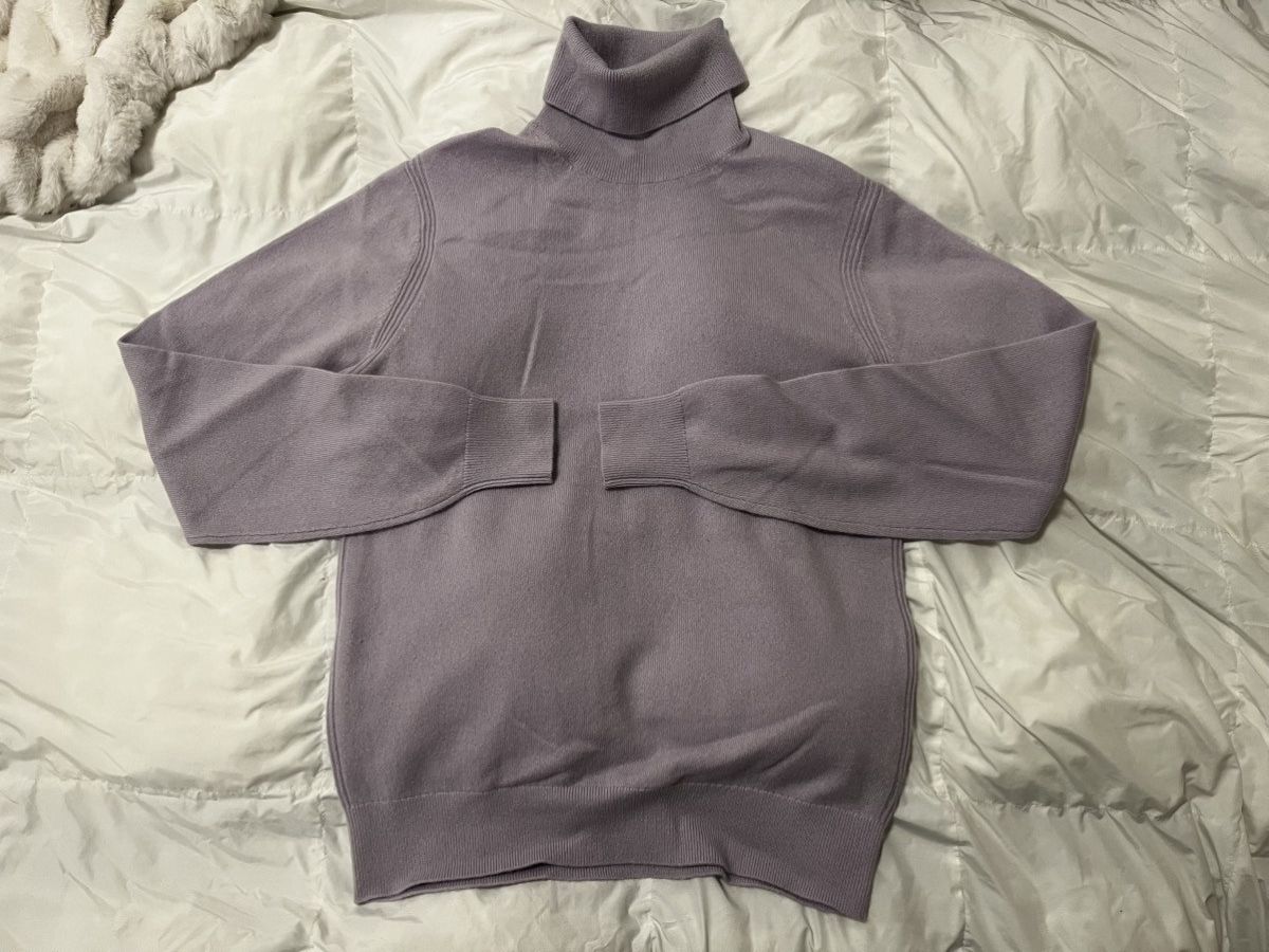Todd Snyder 100% Cashmere Todd Synder Purple Turtle Neck Size US S / EU 44-46 / 1 - 1 Thumbnail