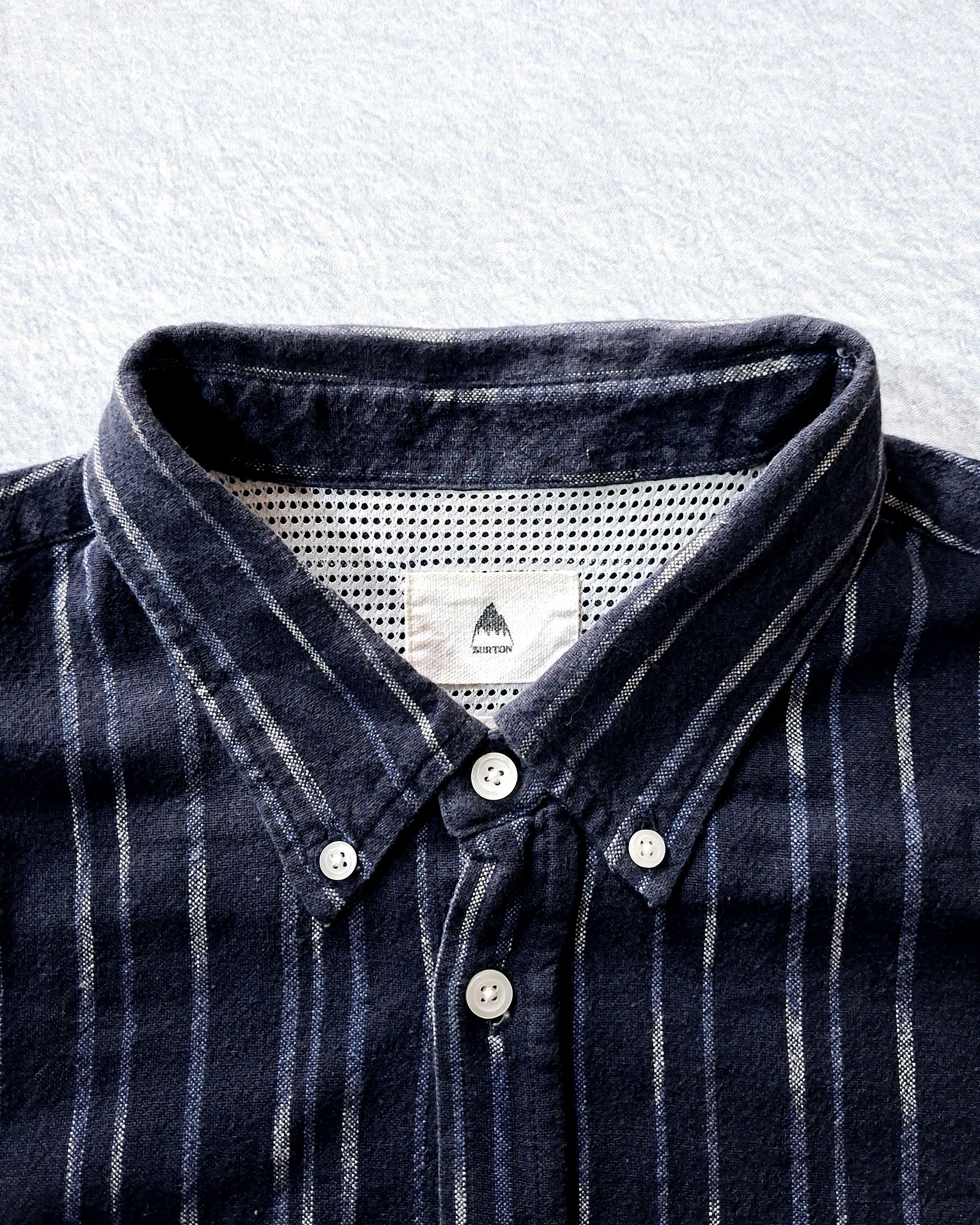Burton BURTON SNOWBOARD BUTTON DOWN FLANNEL SHIRT Size US L / EU 52-54 / 3 - 6 Thumbnail