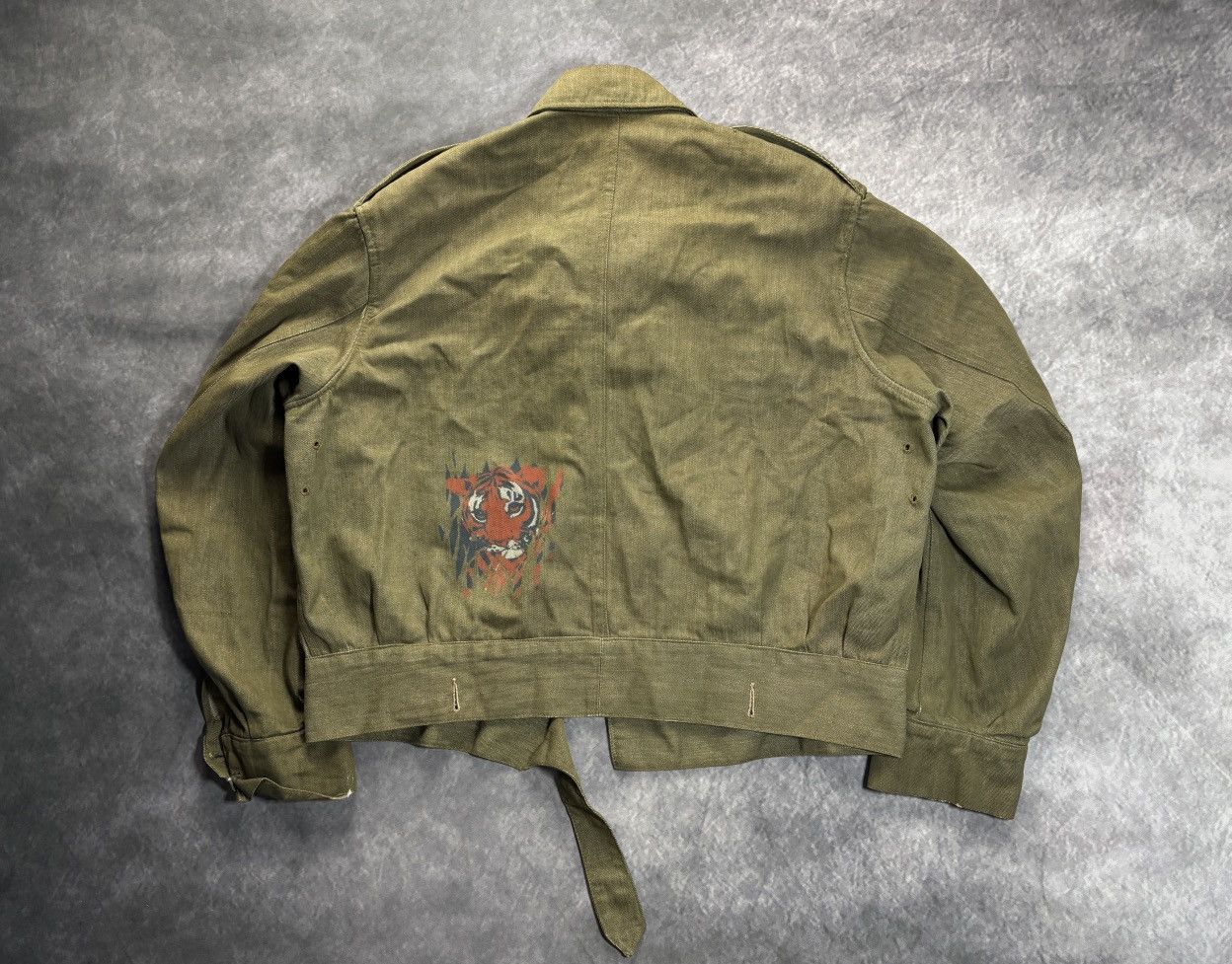1950s British Army Battledress Jacket WW2 Vintage Short Coat