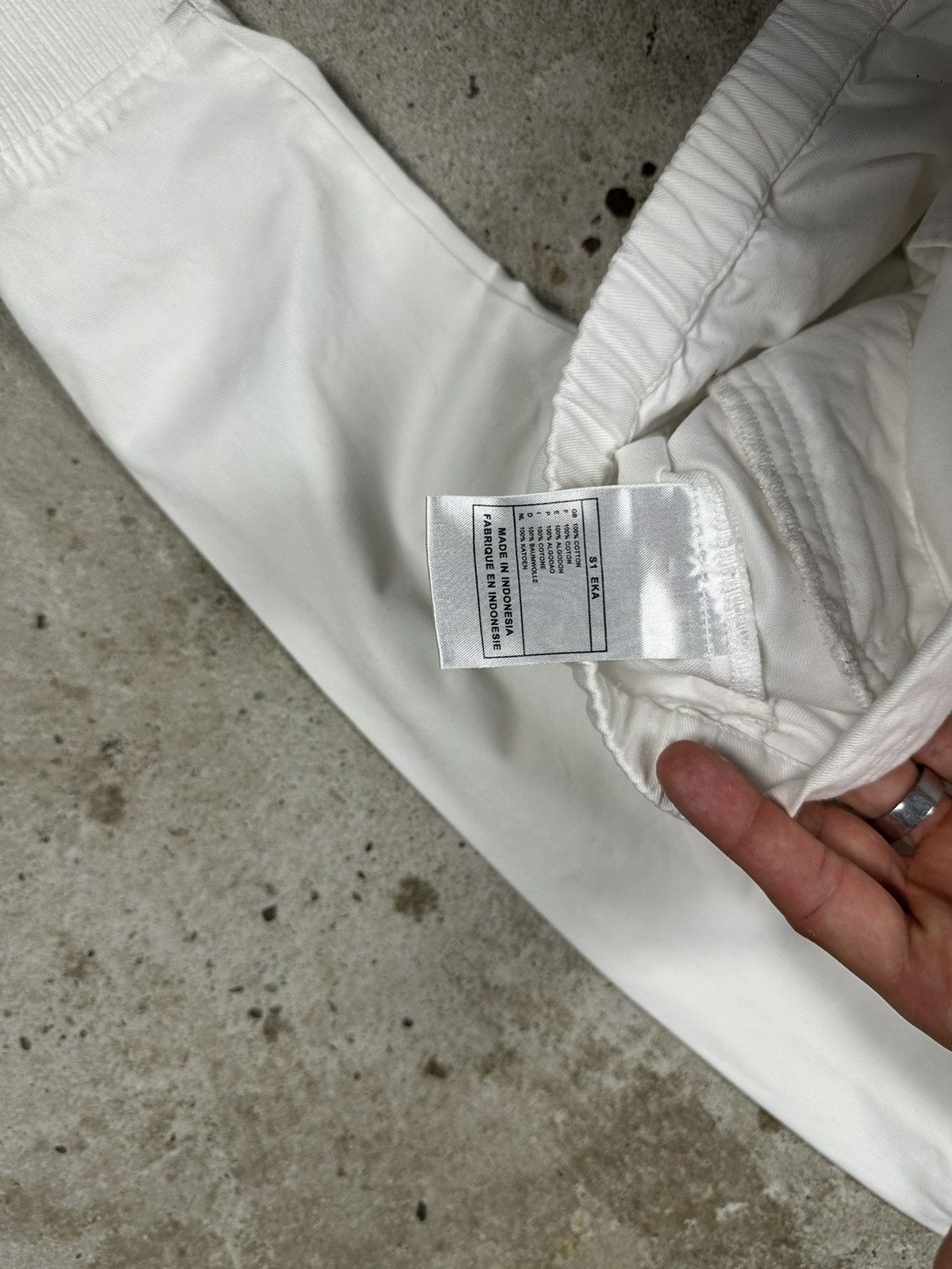 Nike × Vintage Vintage Y2K Nike White Cropped Light Jacket Harrington Style Size US S / EU 44-46 / 1 - 7 Thumbnail