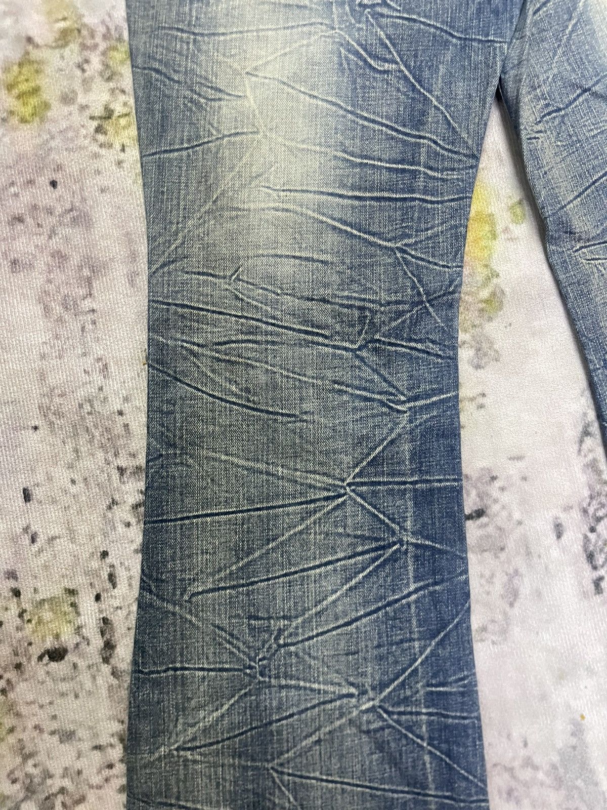 Other Flare Japanese Jeans Lightning Wash Real Vintage Size US 34 / EU 50 - 13 Thumbnail