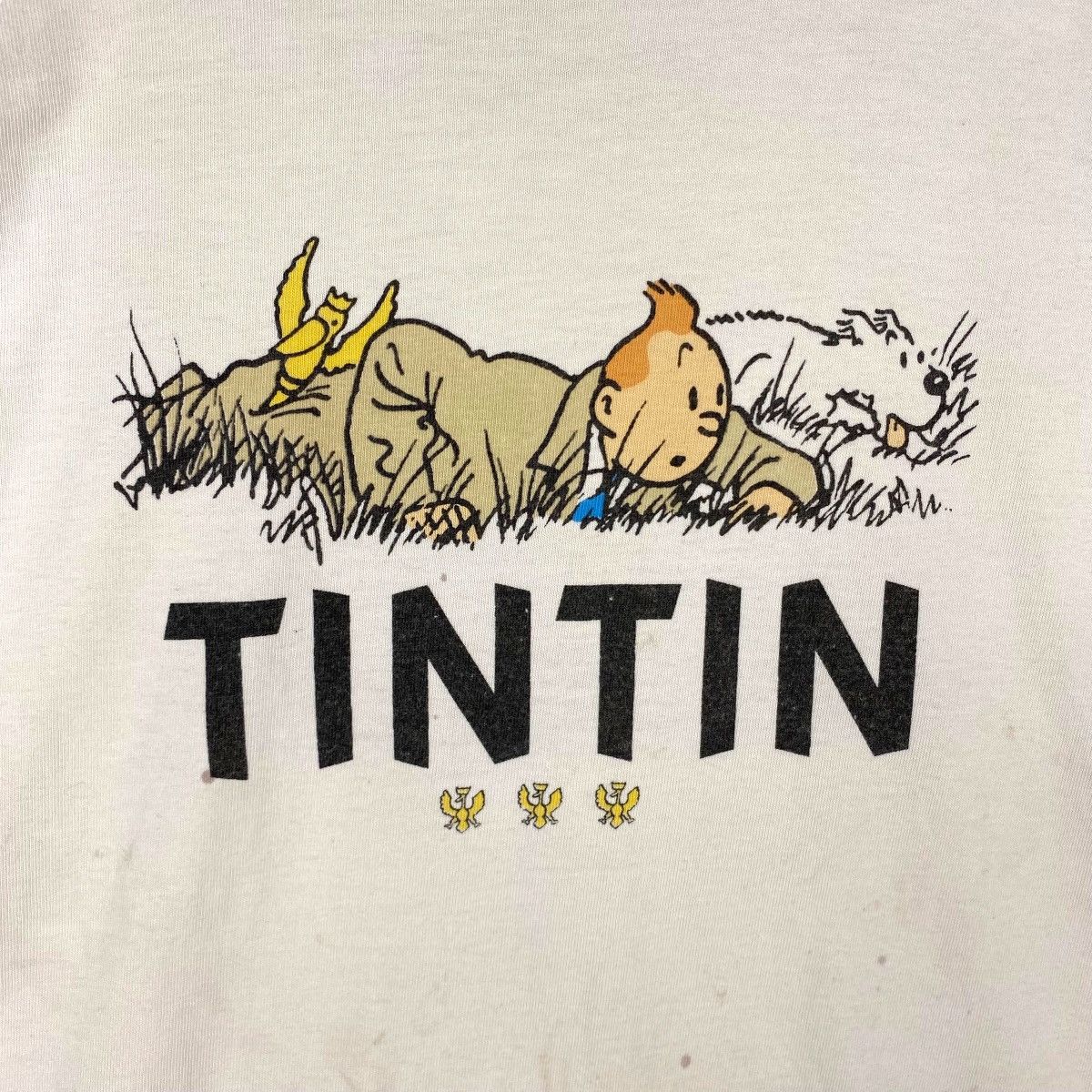 Cartoon Network × Vintage Vintage 90's The ADVENTURE Of TINTIN Moulinsart 1997 Tee Size US M / EU 48-50 / 2 - 2 Thumbnail