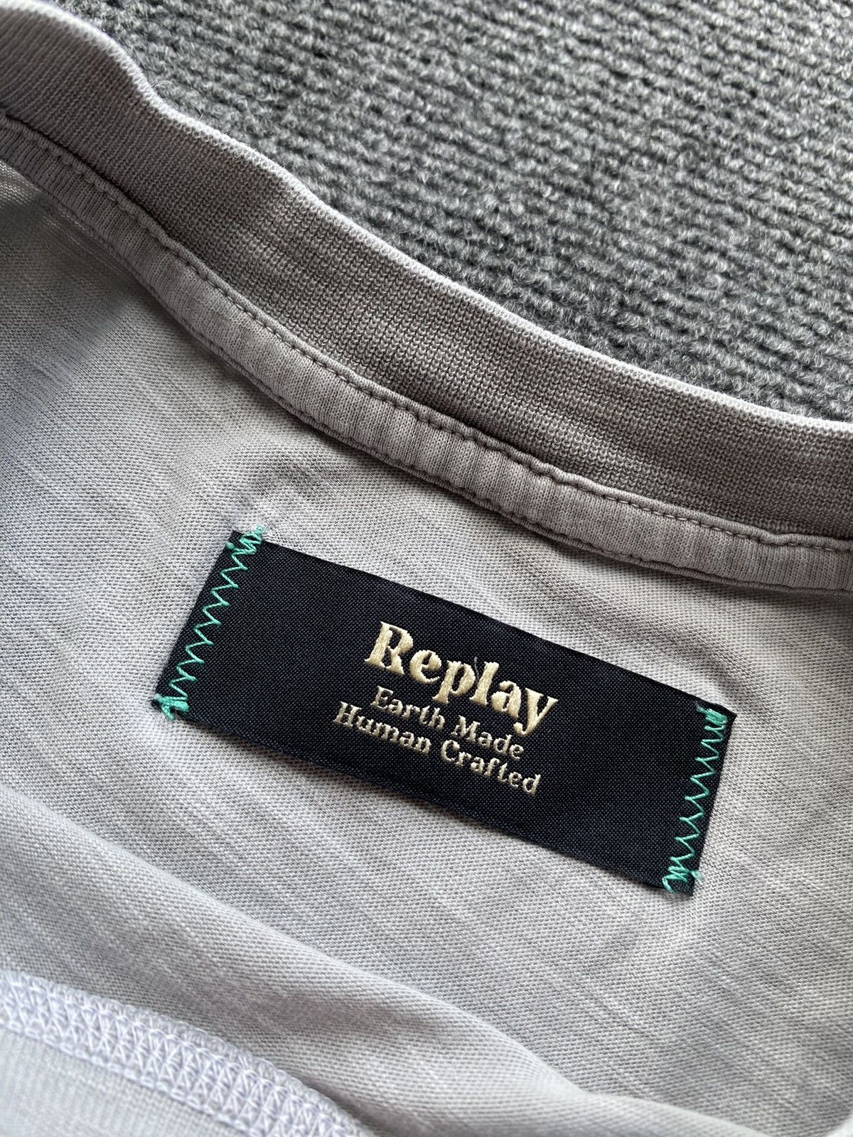 Replay 🔥Opium Punk Gothic Replay gray tee mens s Size US S / EU 44-46 / 1 - 2 Thumbnail