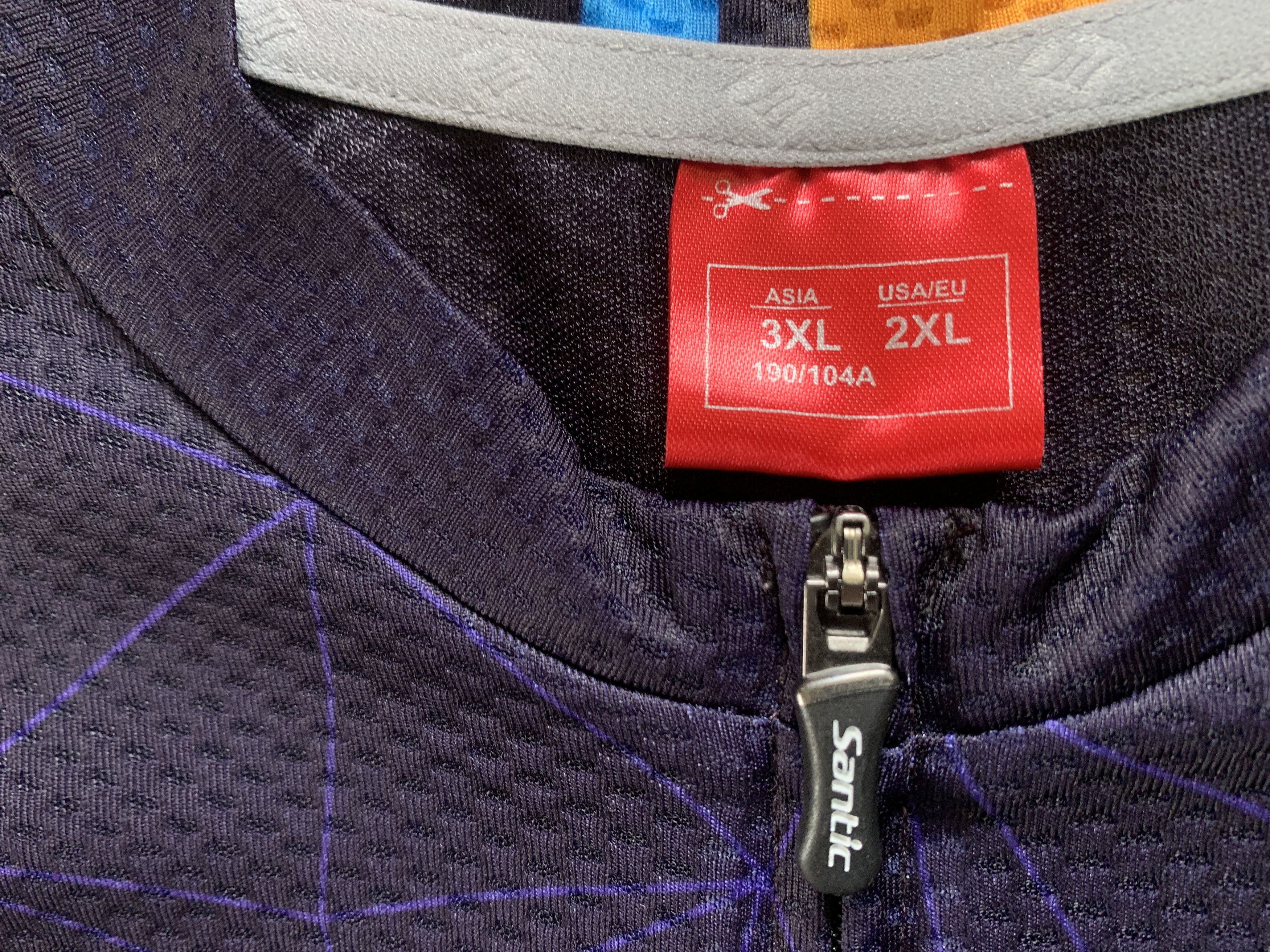 Sports Specialties Santic Long Sleeve Pocket Cycling Jersey Size US XXL / EU 58 / 5 - 7 Thumbnail