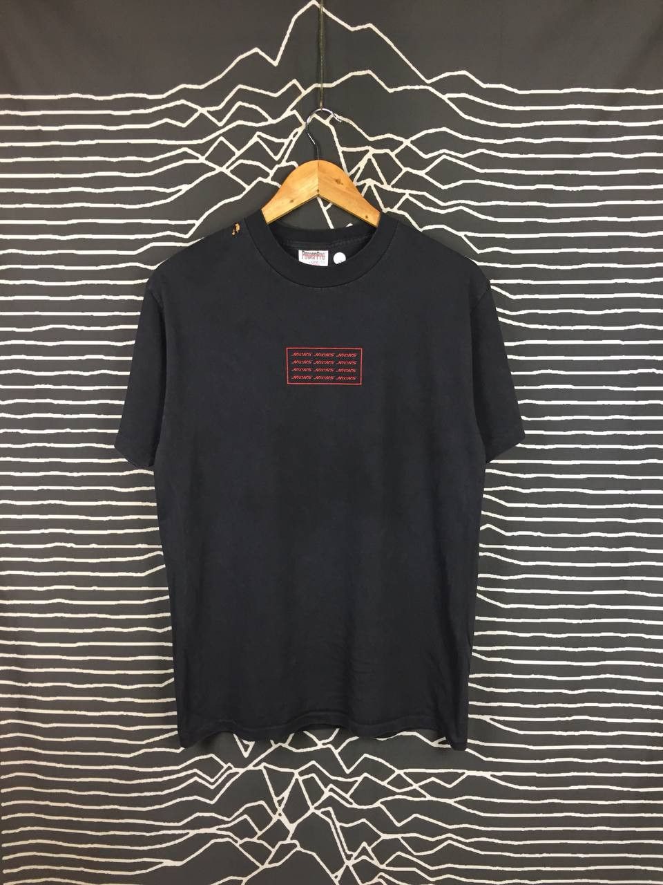 Vintage Vtg 90s PowerPro Oneita KICKS Tee Skate Streetwear Size US M / EU 48-50 / 2 - 2 Thumbnail