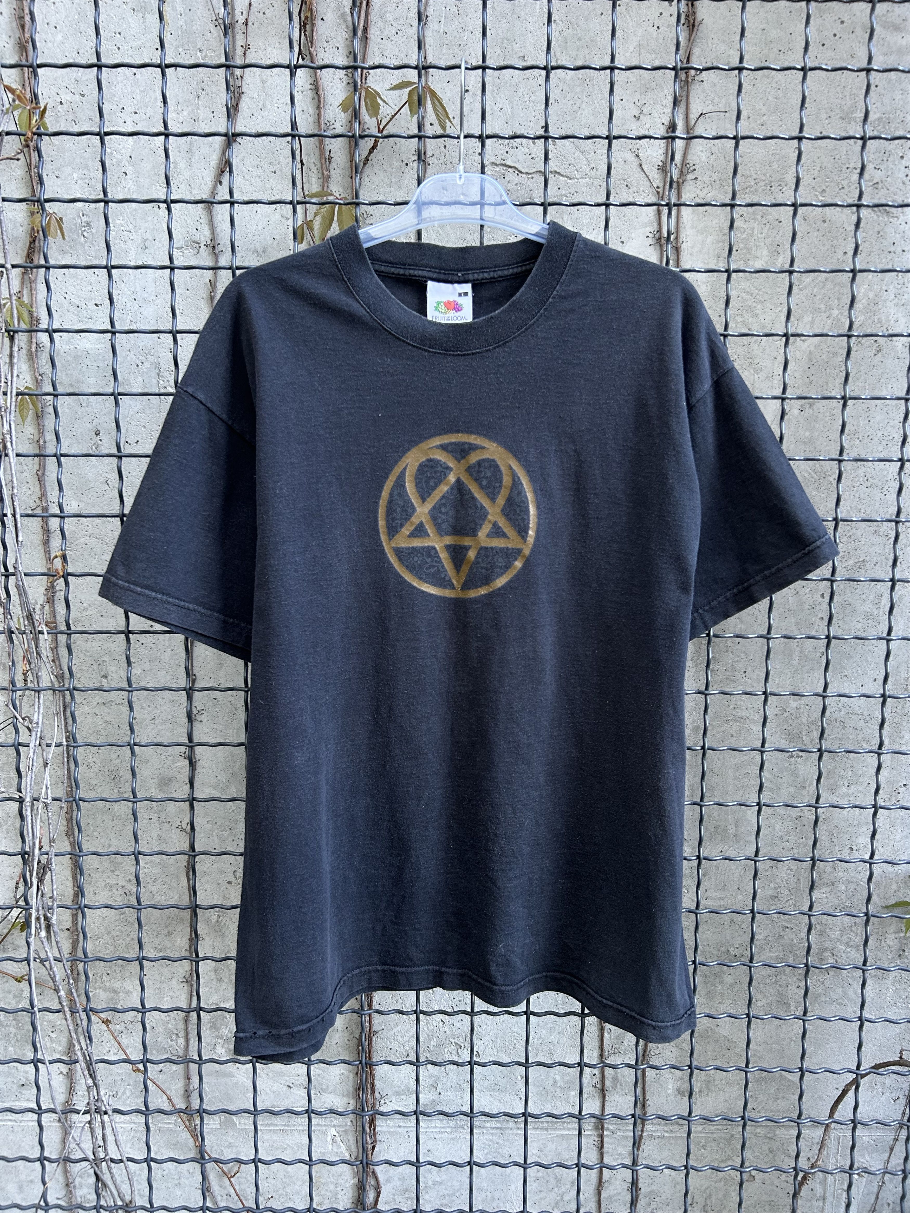 Vintage 2000s HIM Rock Band T-shirt