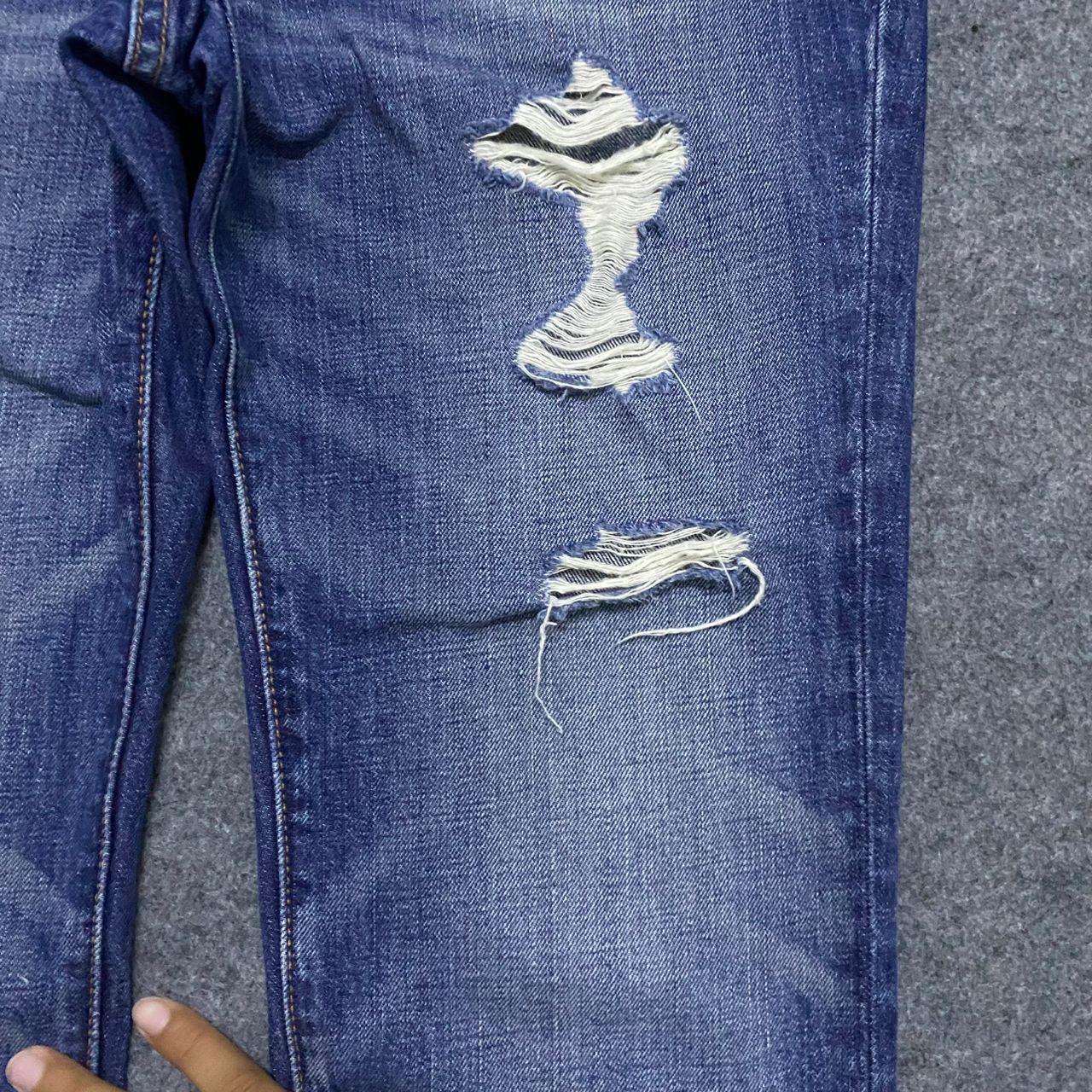 Abercrombie & Fitch 💥Best Offer💥Vintage Abercrombie & Fitch Distressed Denim Size US 31 - 6 Thumbnail