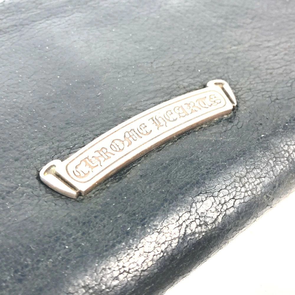 Chrome Hearts CHROME HEARTS Judy Long Wallet Black Leather Size ONE SIZE - 7 Thumbnail