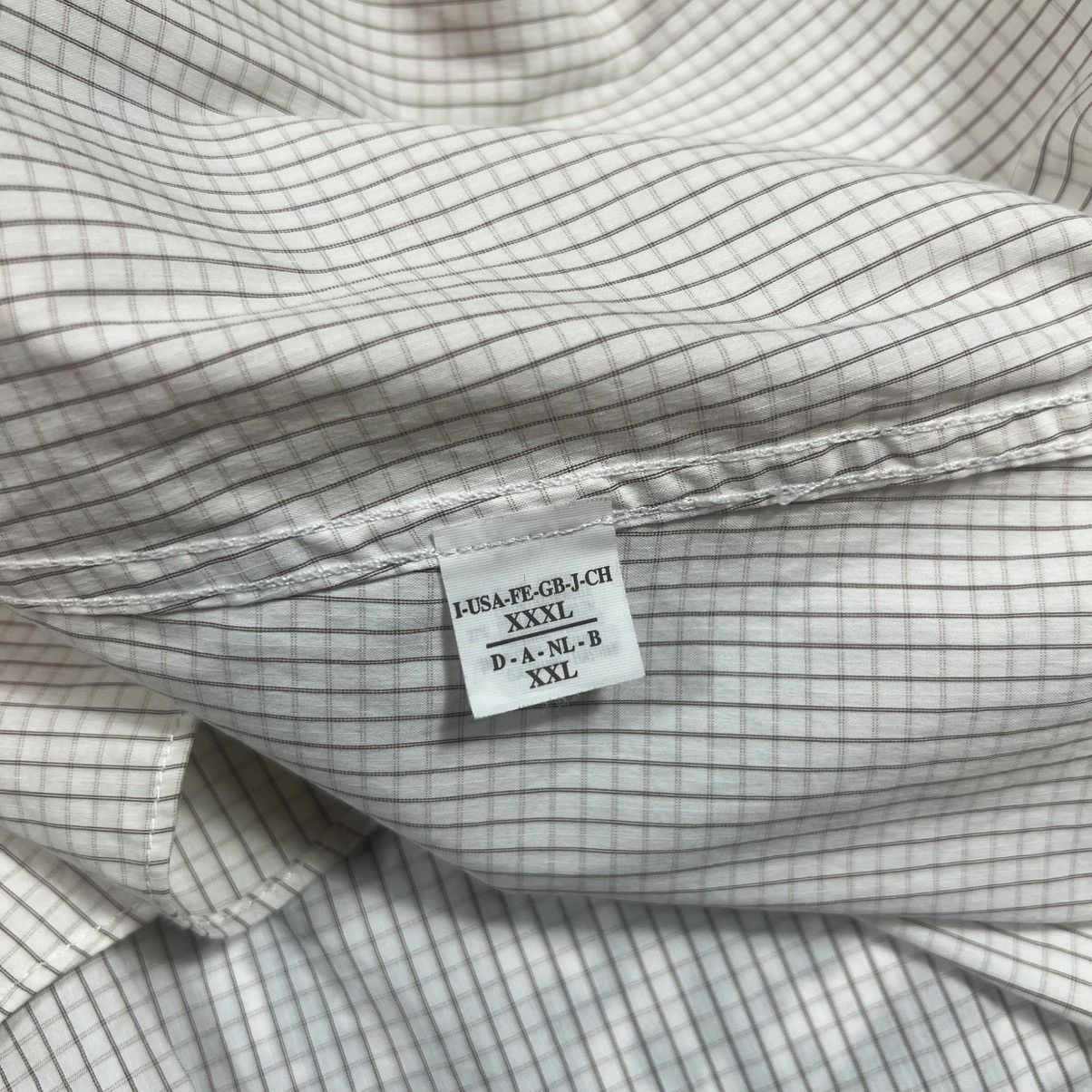 Brunello Cucinelli Vintage Y2K Brunello Cucinelli Luxury Retro Checked Shirt Size XL / US 12-14 / IT 48-50 - 14 Thumbnail