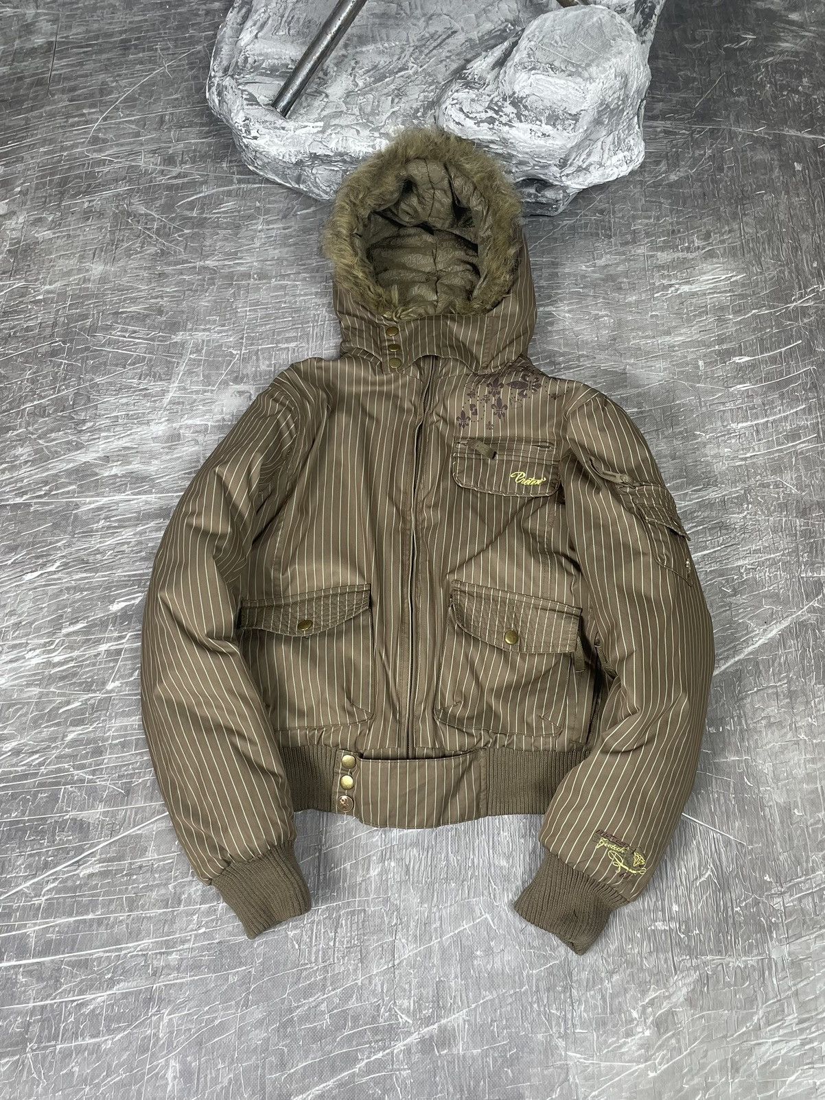 Hysteric Glamour Hysteric Glamour N2B Fur Bomber Jacket | Grailed