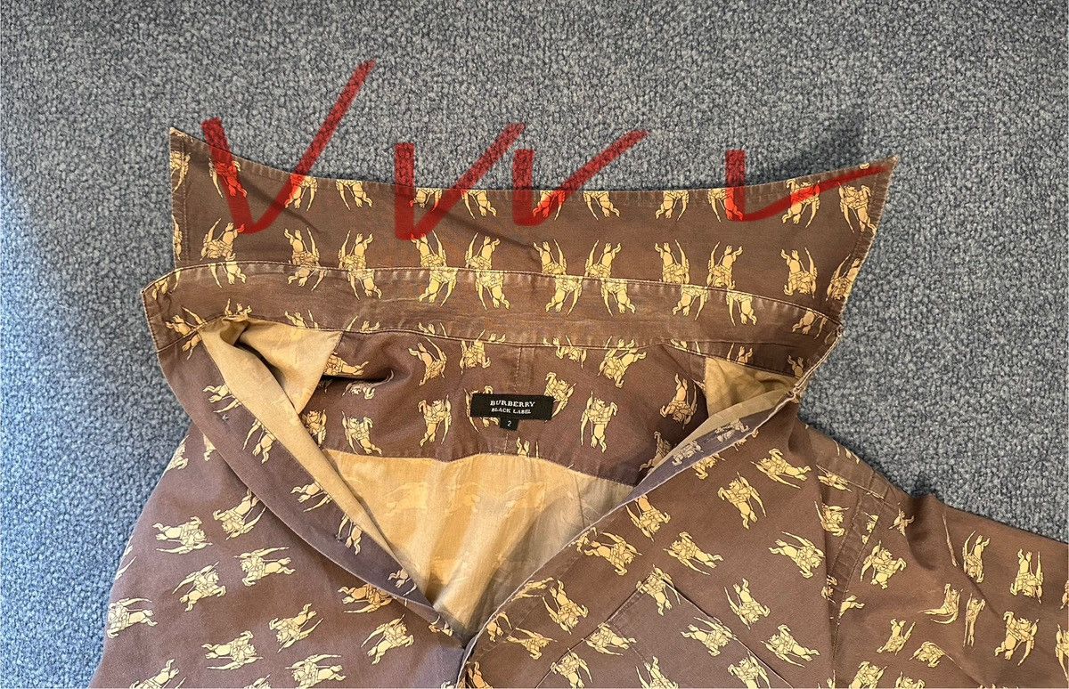 Burberry Burberry shirt logo size M vintage Size US M / EU 48-50 / 2 - 11 Thumbnail