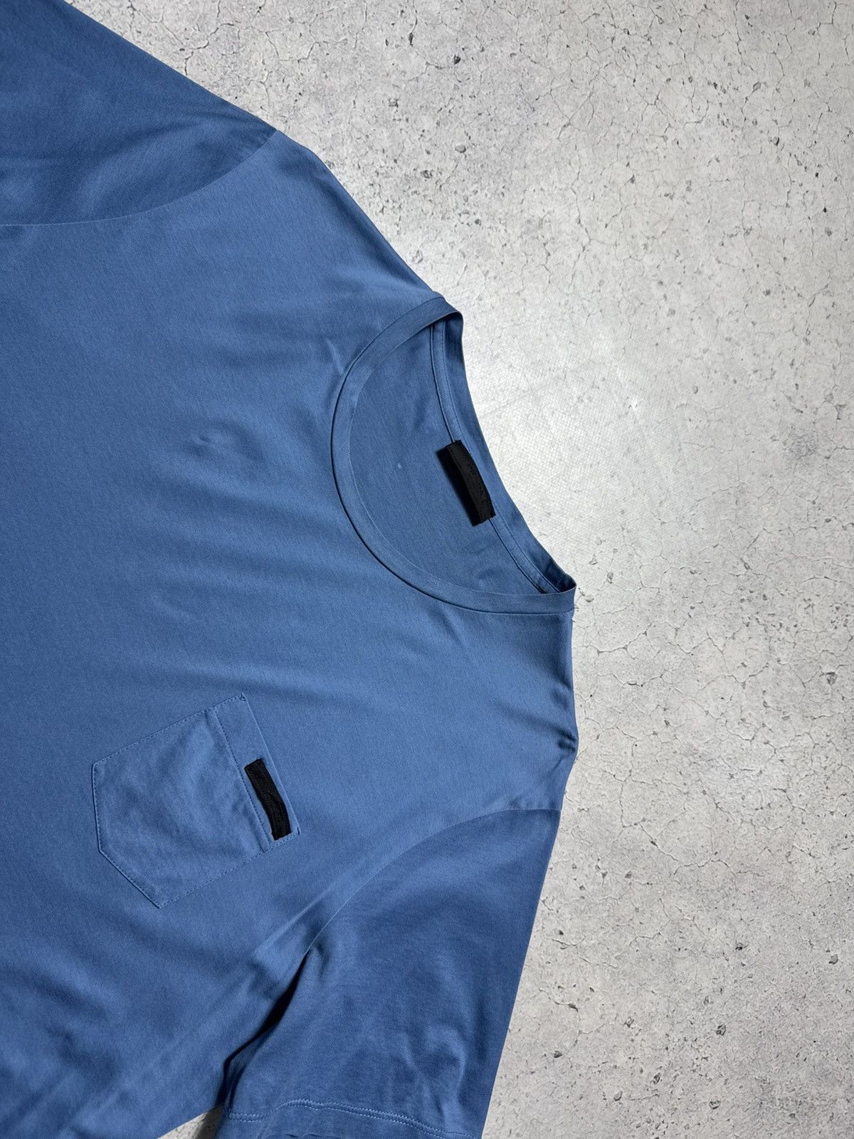 Prada Prada T-Shirt Blue Luxury Size US XL / EU 56 / 4 - 4 Thumbnail