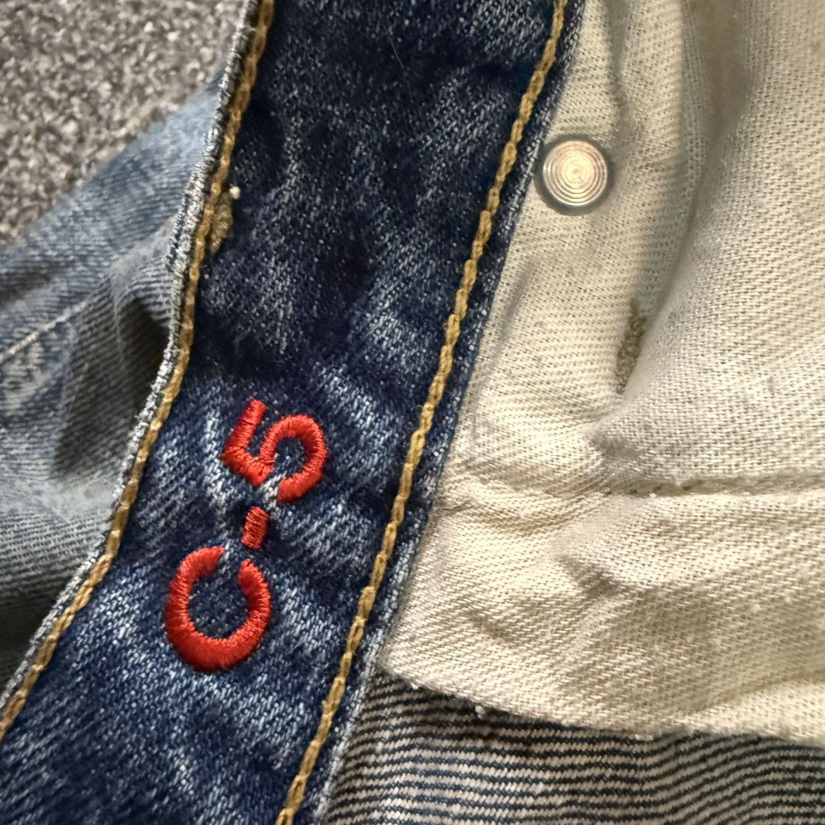 RRL Ralph Lauren Vintage Ralph Lauren C5 Freemont Carpenter Distressed Denim Size US 32 / EU 48 - 18 Thumbnail