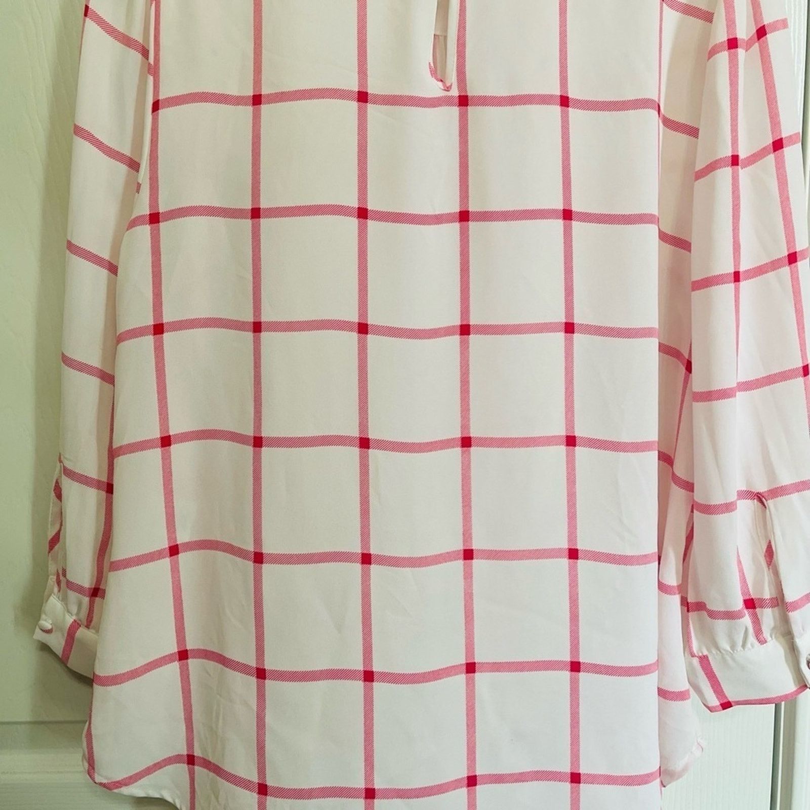 Other 7th avenue new york & company Tie-Neck Blouse w 3/4 Sleeves Size M / US 6-8 / IT 42-44 - 5 Thumbnail