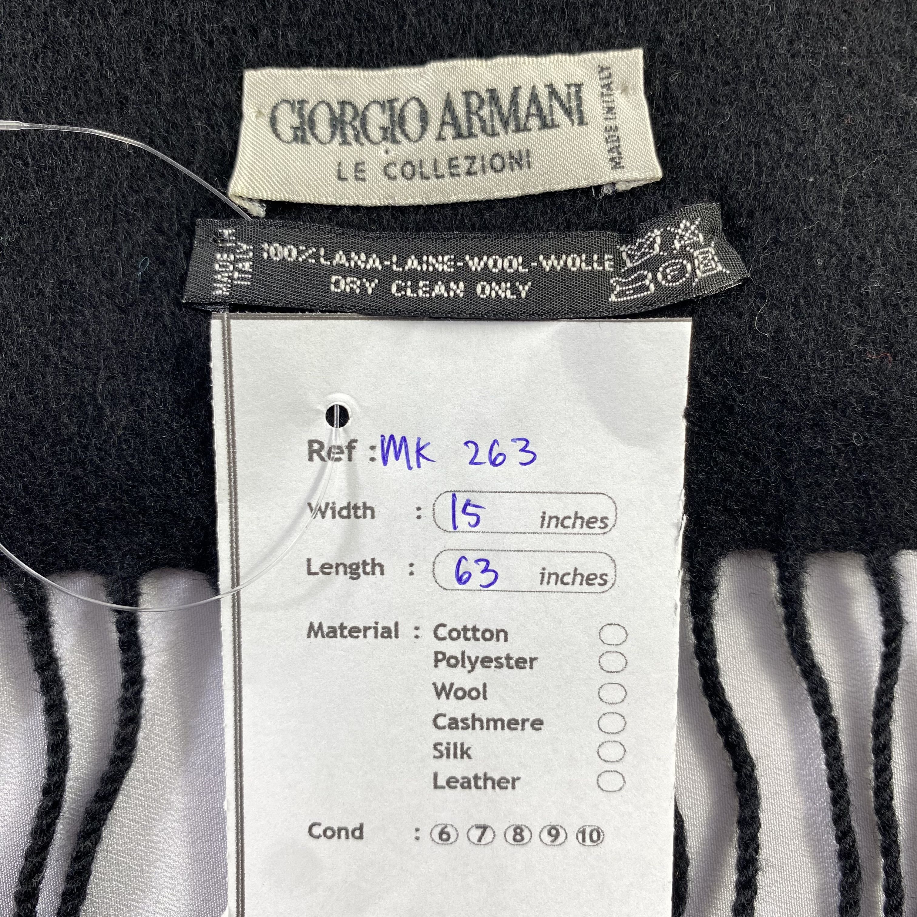 Giorgio Armani Giorgio Armani Scarf / Muffler / Neckwear Size ONE SIZE - 6 Thumbnail