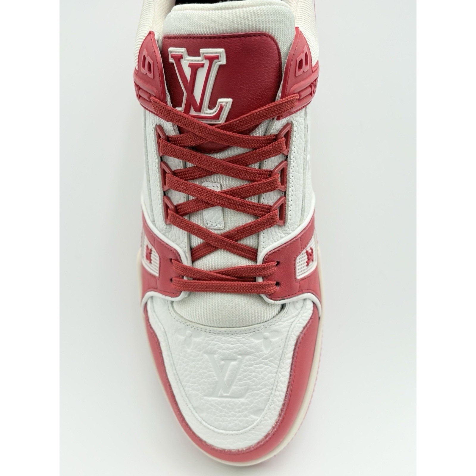 Louis Vuitton 10-10.5 US Louis Vuitton Trainer ' Red White ' | EXCELLENT! Size US 10 / EU 43 - 5 Thumbnail