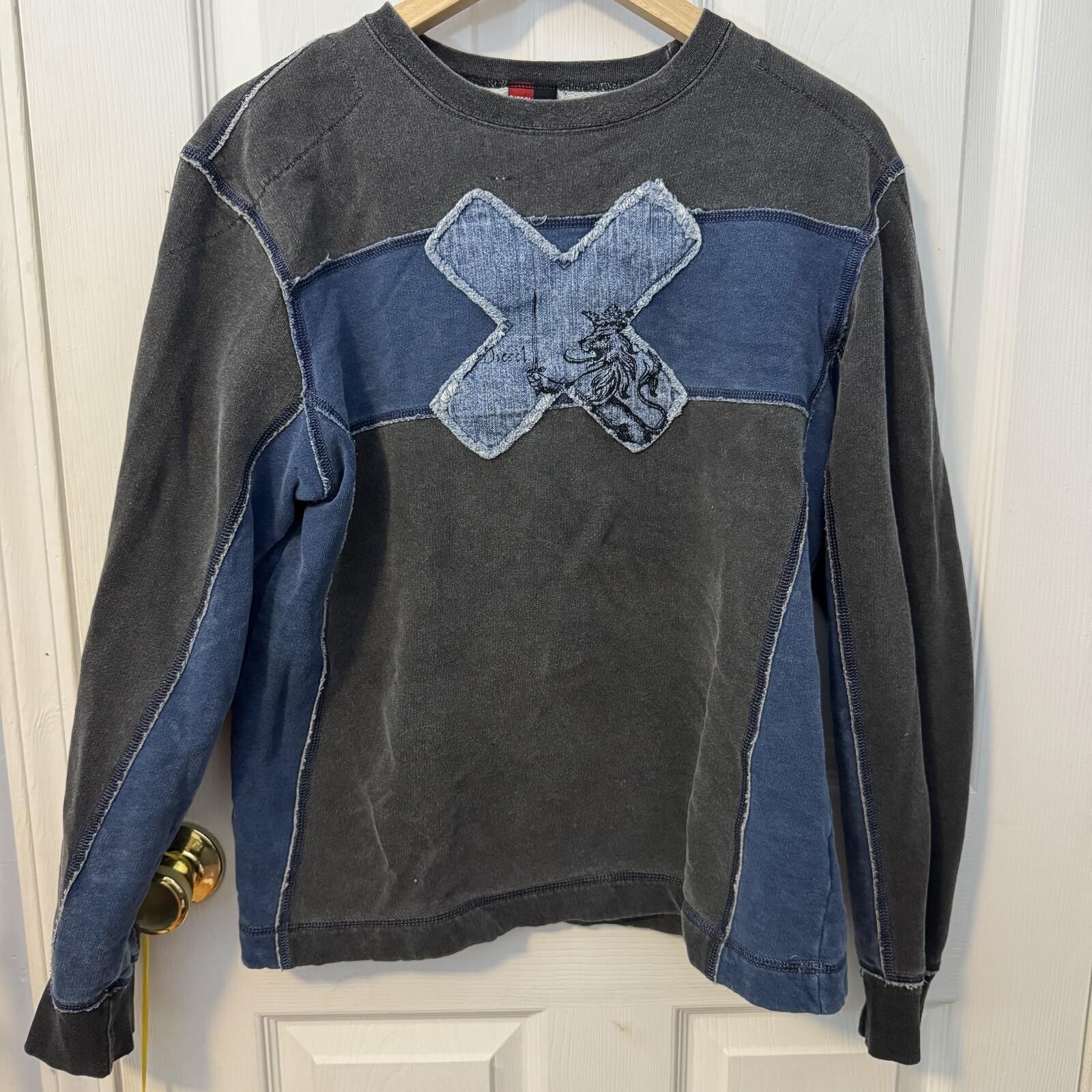 Diesel Rare VTG Diesel Men's Sweatshirt with-Large Size US L / EU 52-54 / 3 - 1 Thumbnail