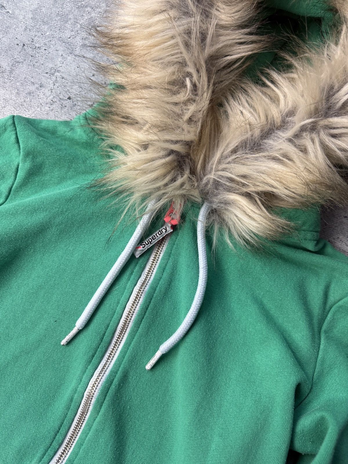 Hysteric Glamour Superdry Faux Fur Zip Hood Playboi ifsixwasnine LGB goa vibe Size US S / EU 44-46 / 1 - 4 Thumbnail
