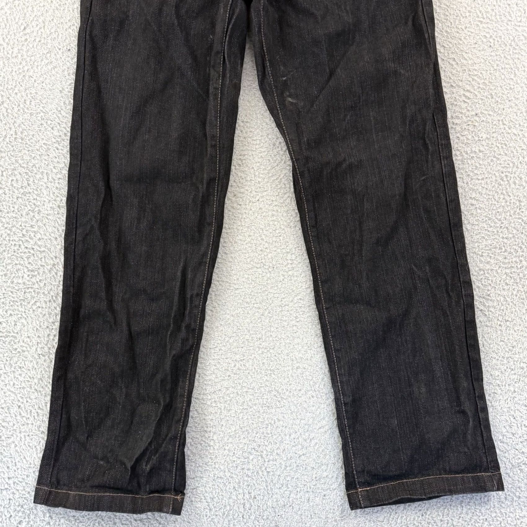 Denime VINTAGE Lot 29 Jeans Men’s 34x34 Black Wide Leg Looney Tunes Baggy Denim Skate Jeans Mens 34x34 Black Lot 29 Cartoon Theme Regular Fit Size US 34 / EU 50 - 3 Thumbnail