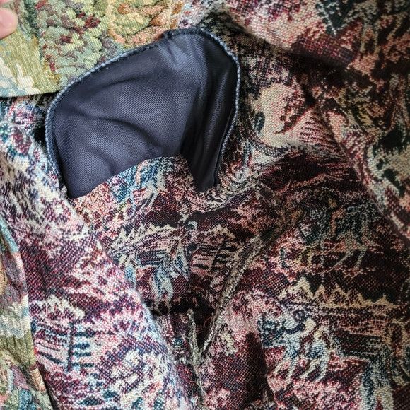 Vintage Vintage Cowboy woven pattern tapestry jacket size xl Size XL / US 12-14 / IT 48-50 - 4 Thumbnail