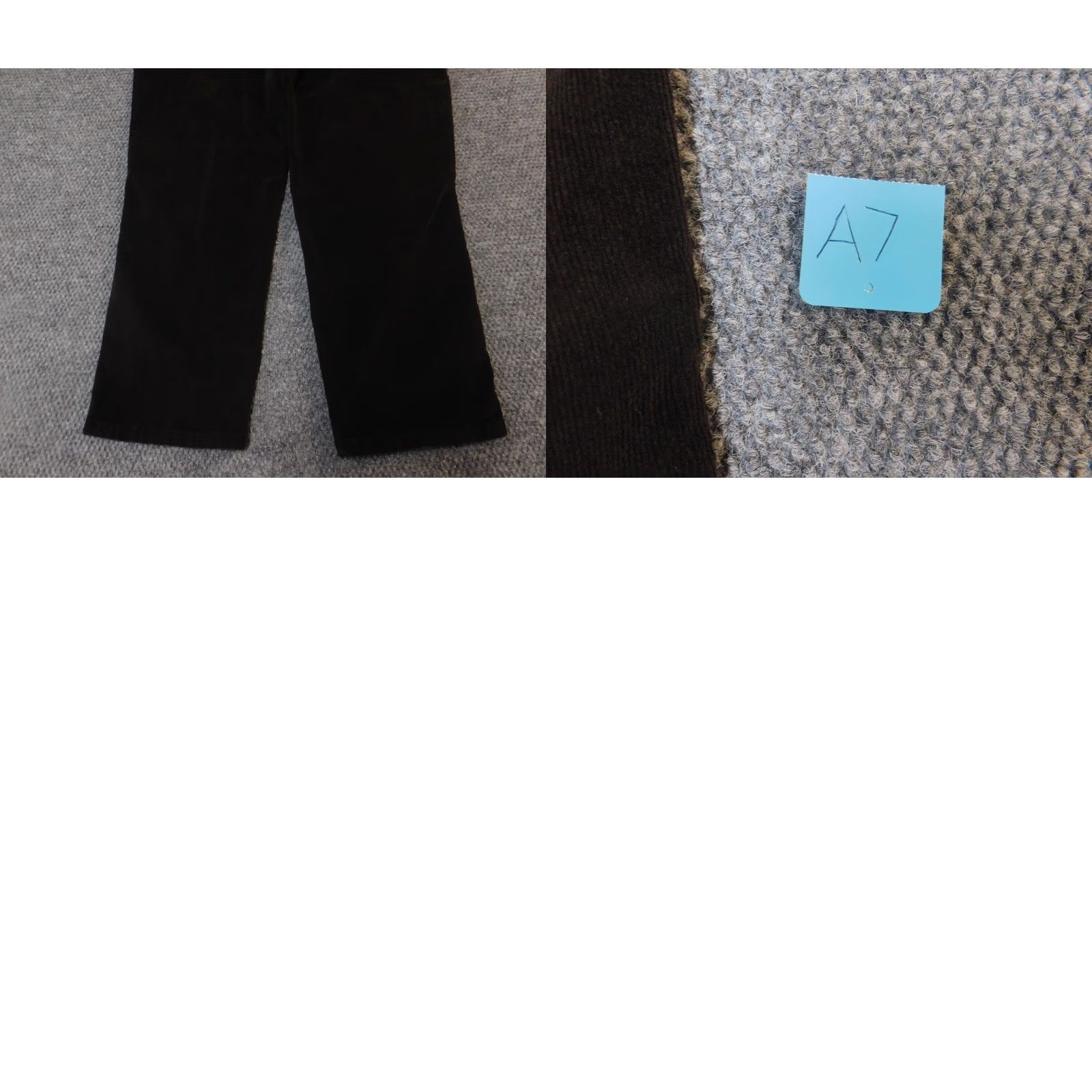 Bill Blass Bill Blass Womens Pants 18W Brown Corduroy Straight Stretch 28in Inseam Plus Size Chino Casual Business Womens Size 40" / US 18 - 9 Thumbnail