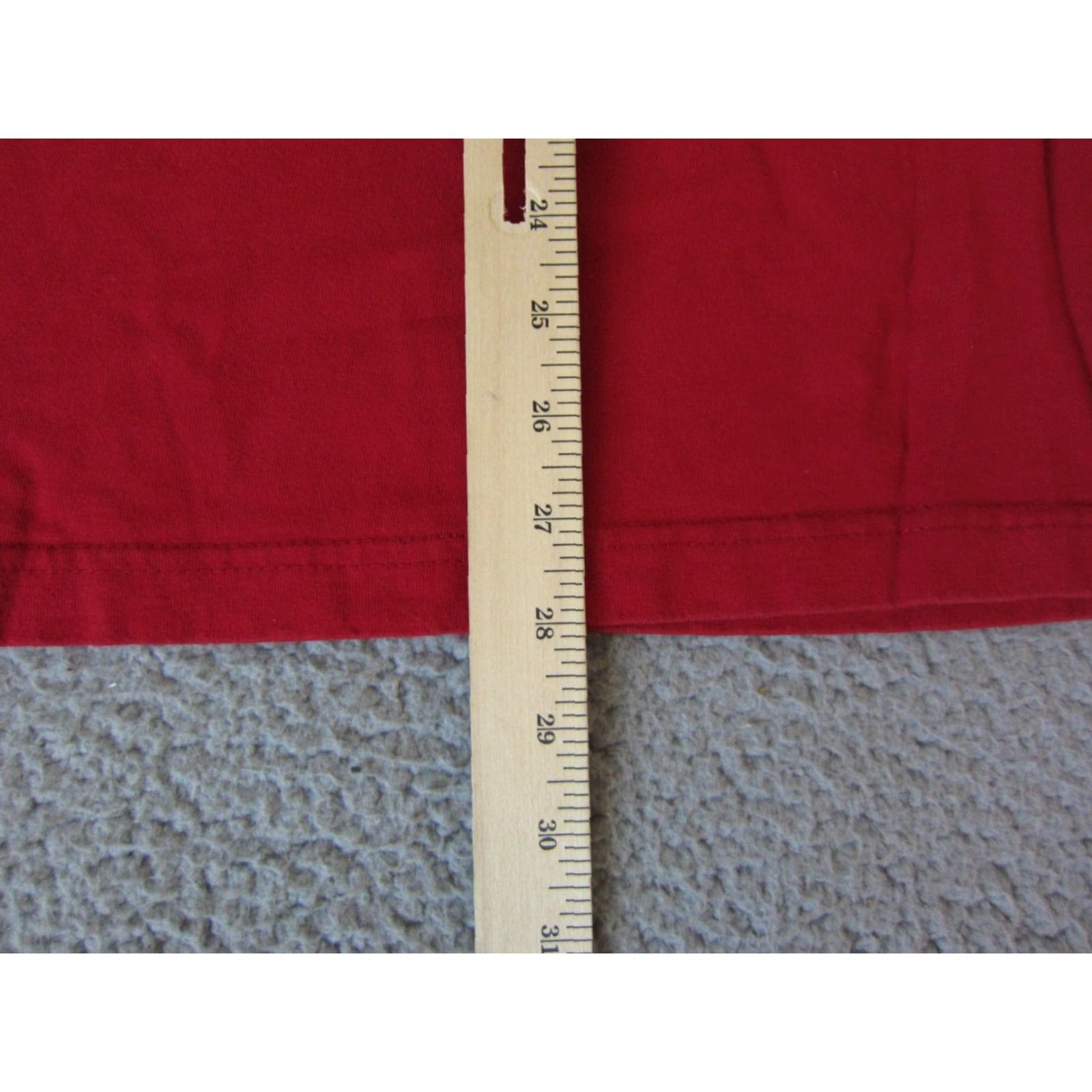 Nautica VINTAGE Nautica Shirt Mens 90s Red Logo Canada Made in Canada Shirt M Cotton Crew Neck Short Sleeve Size US M / EU 48-50 / 2 - 7 Thumbnail
