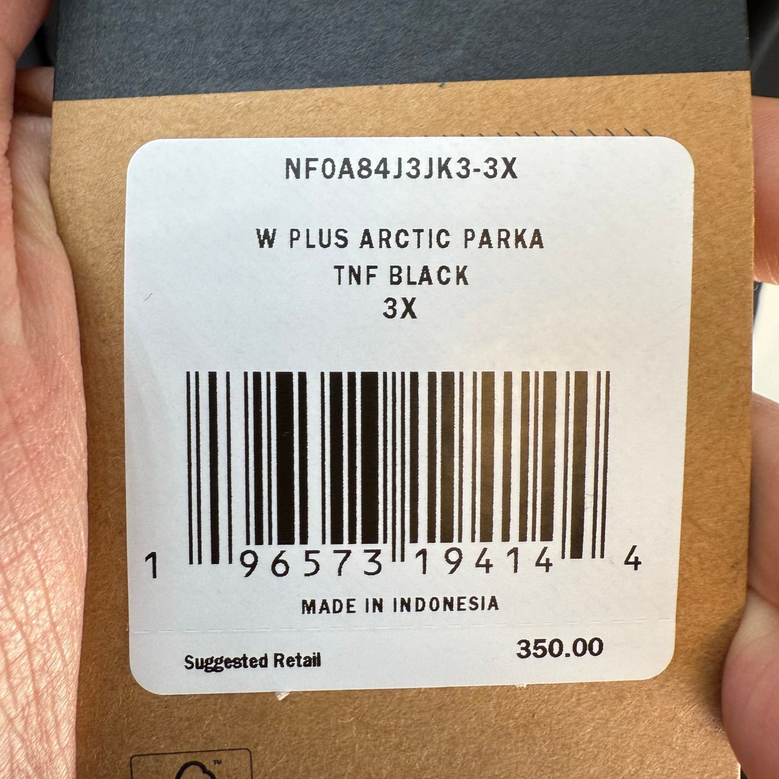 The North Face THE NORTH FACE WOMEN'S PLUS SIZE'S 3X ARCTIC PARKA HOODED Size 3XL / US 20-22 - 7 Thumbnail