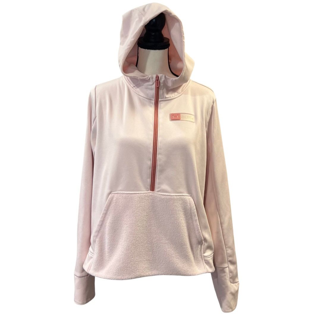 Under Armour Under Armour Women's Pink Hoodie Size L Size L / US 10 / IT 46 - 1 Thumbnail